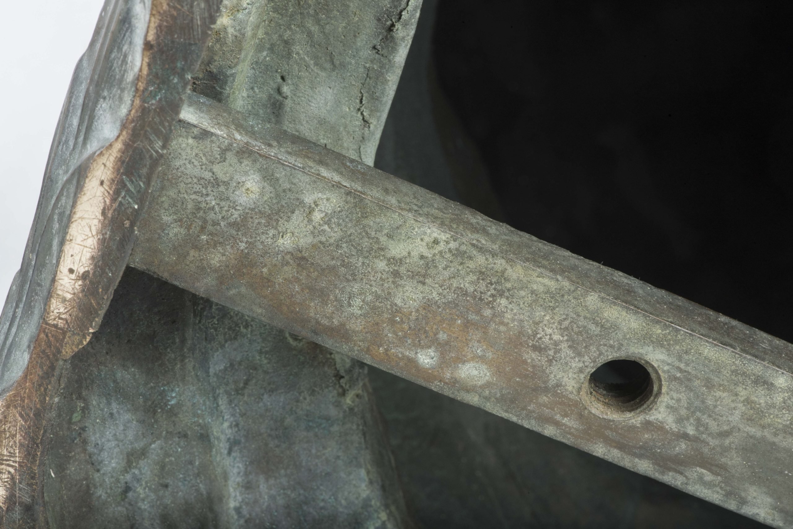 Rare twice life sized bronze bust of Adolf Hitler marked FL — image 26