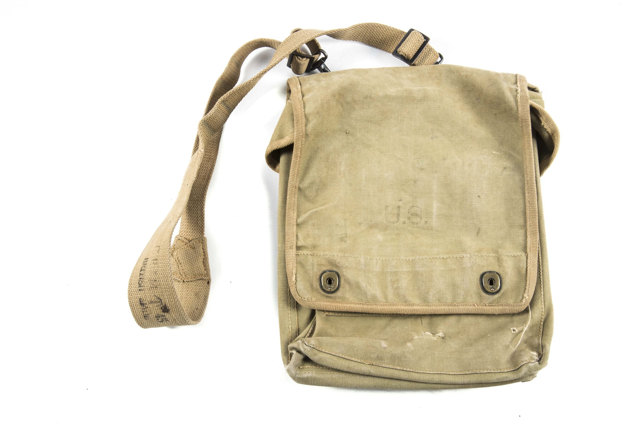 US Mapcase with strap marked British Made 1944