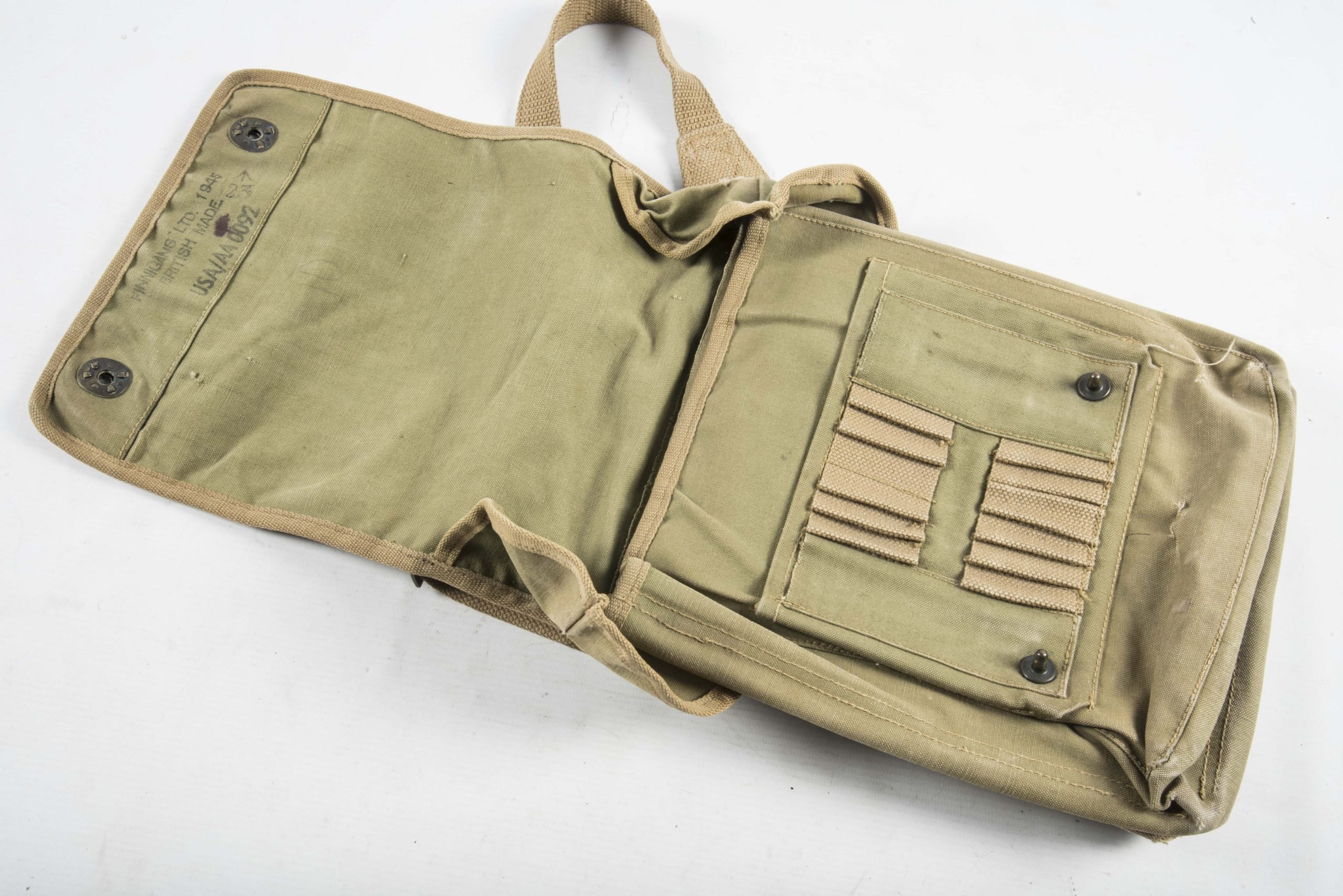 US Mapcase with strap marked British Made 1944 — image 5
