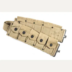 US M1923 cartridge belt marked Bagcraft 1944 British Made