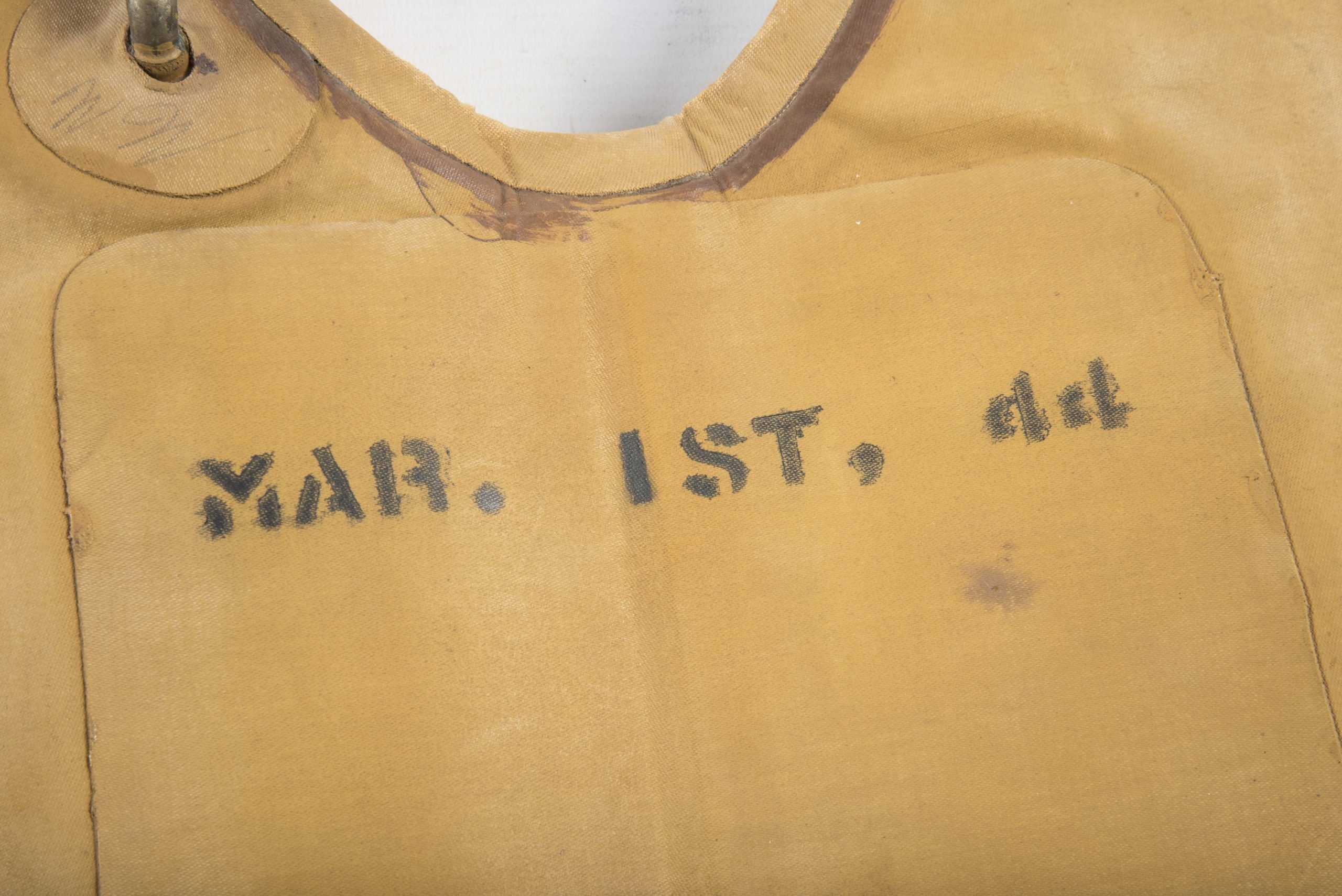 USAAF B4 'Mae West' Life Preserver vest March 1944 — image 3
