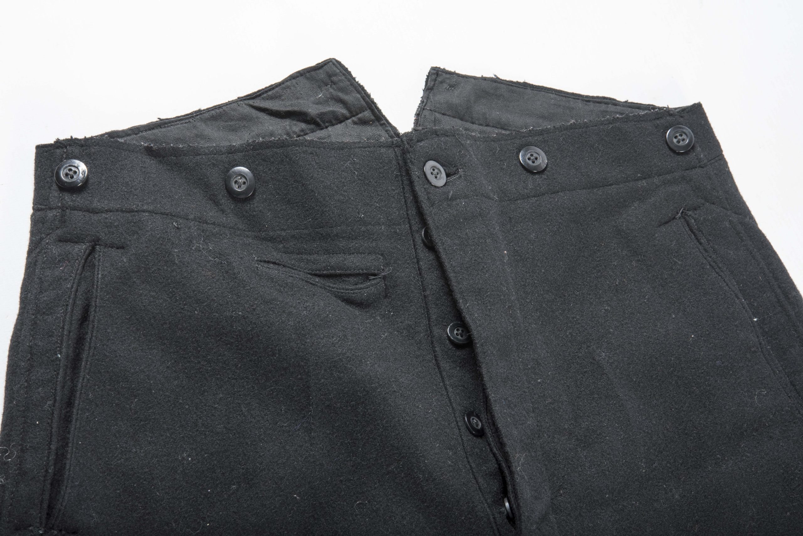 Black wool Breeches — image 2