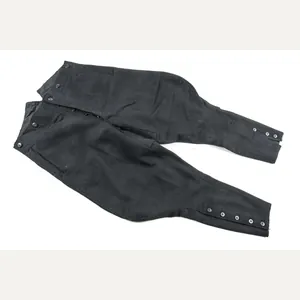 Black wool Breeches