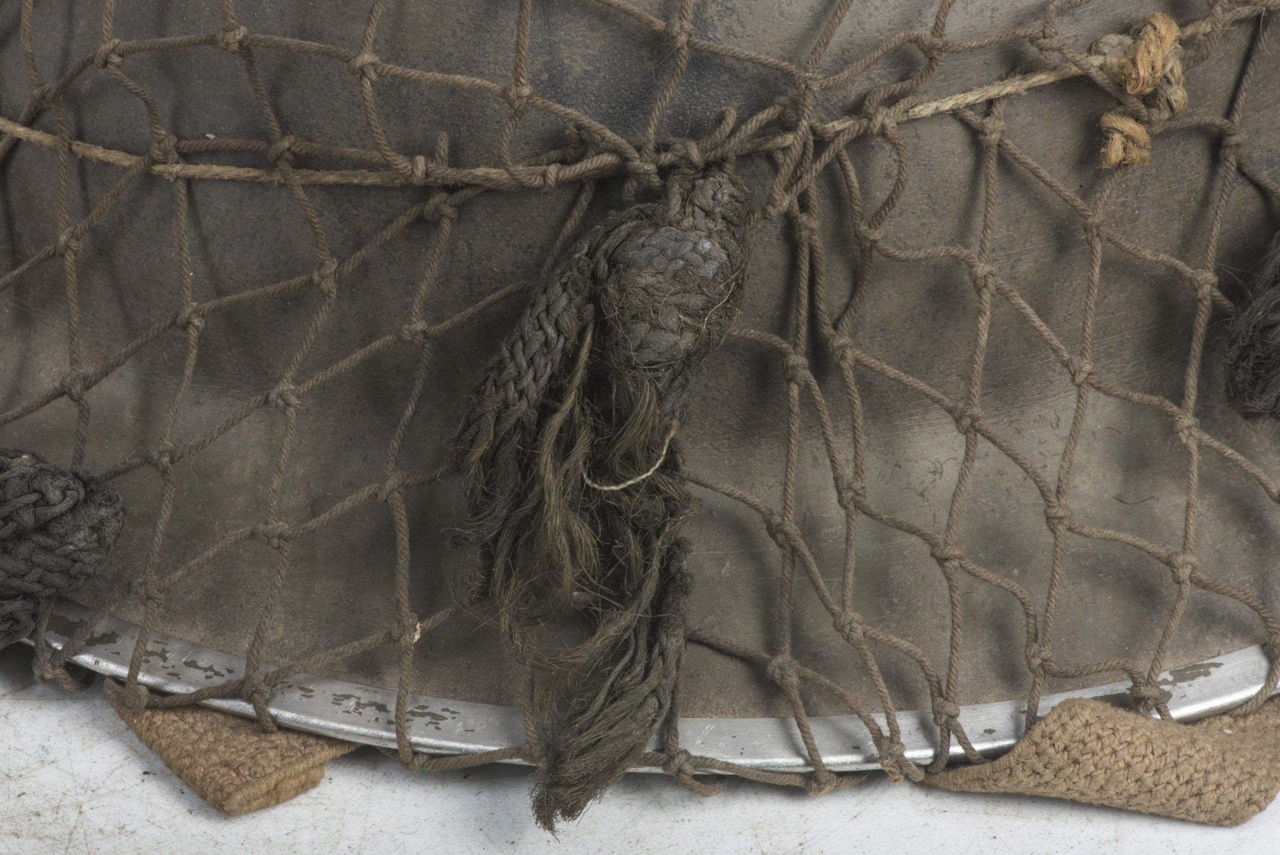 British Netted MKII helmet marked JSS 1940 — image 7