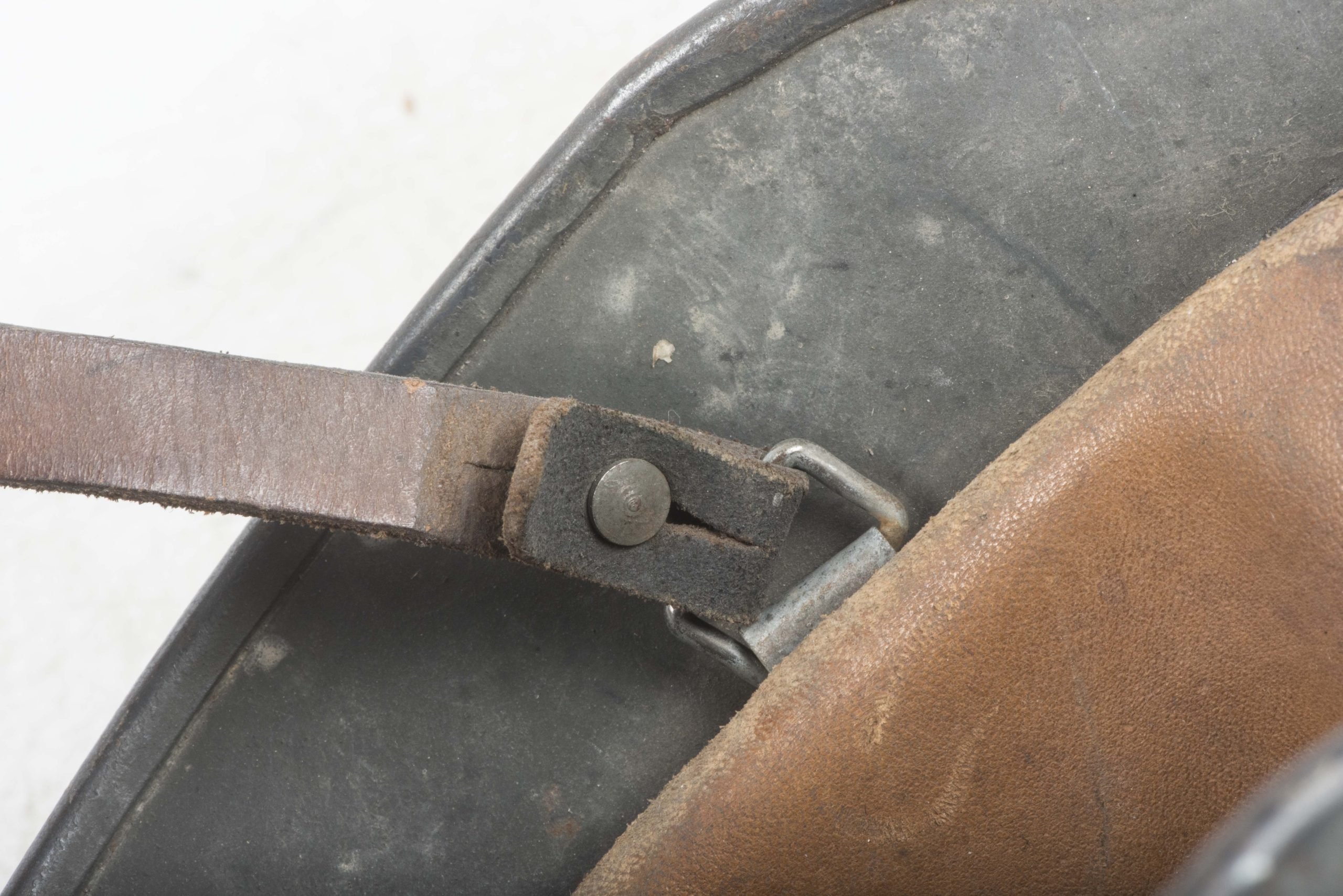 Rare Q60 M40 Heer single decal reissue helmet — image 12