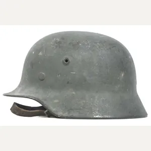 Rare Q60 M40 Heer single decal reissue helmet