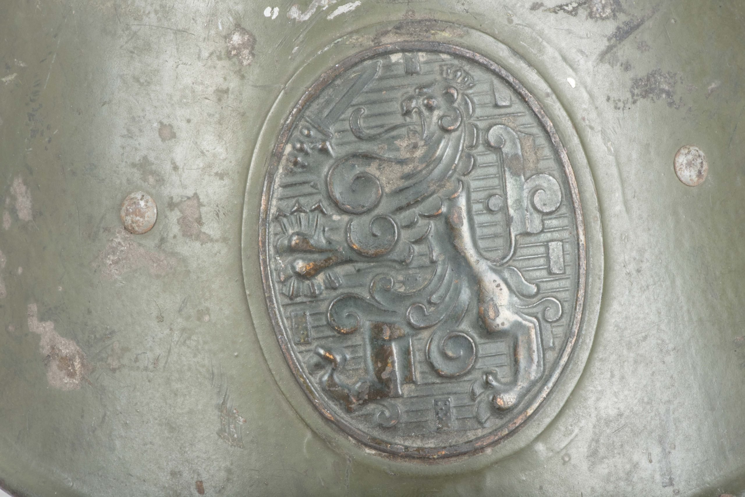 Named Dutch M27 helmet marked CM1939 — image 7