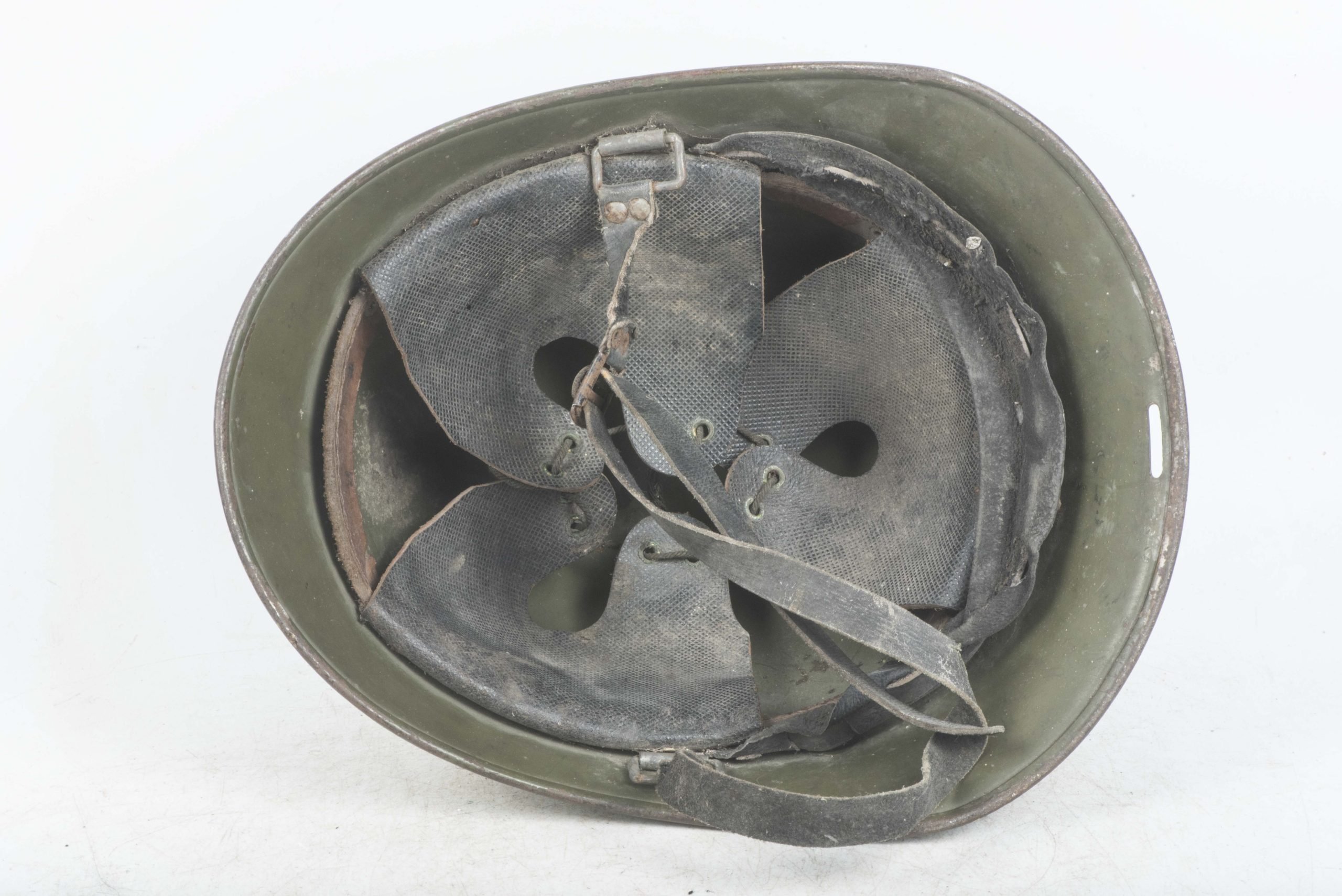 Named Dutch M27 helmet marked CM1939 — image 8