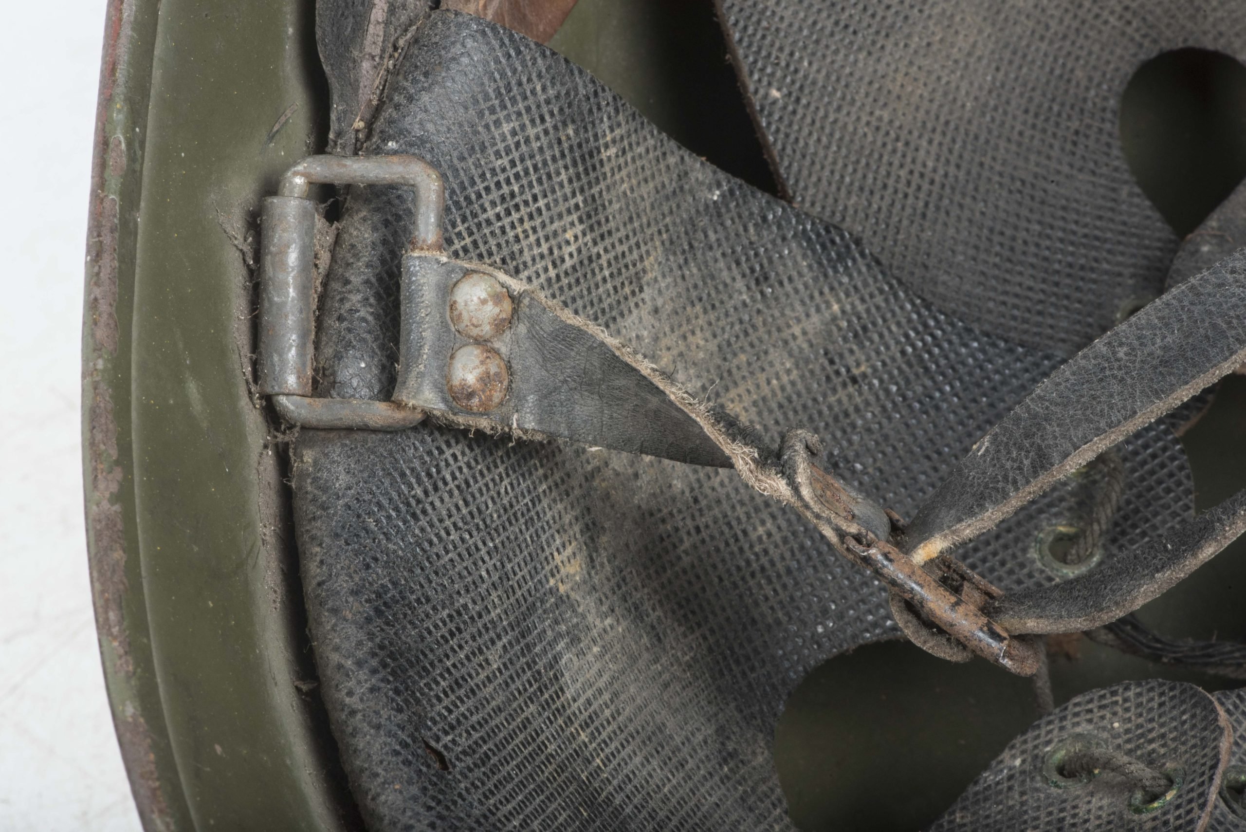 Named Dutch M27 helmet marked CM1939 — image 9