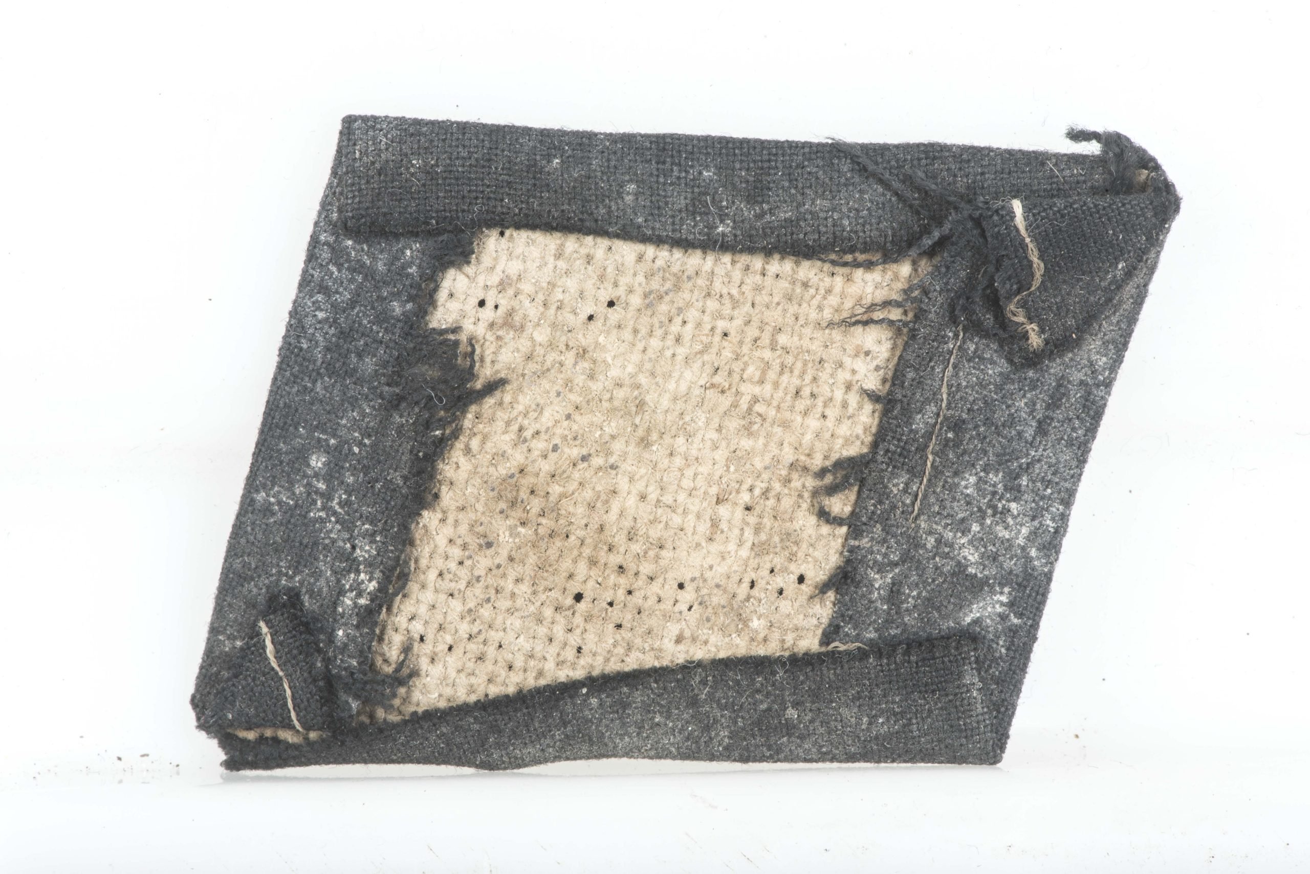 Uniform removed Waffen-SS EM runic collar tab — image 2