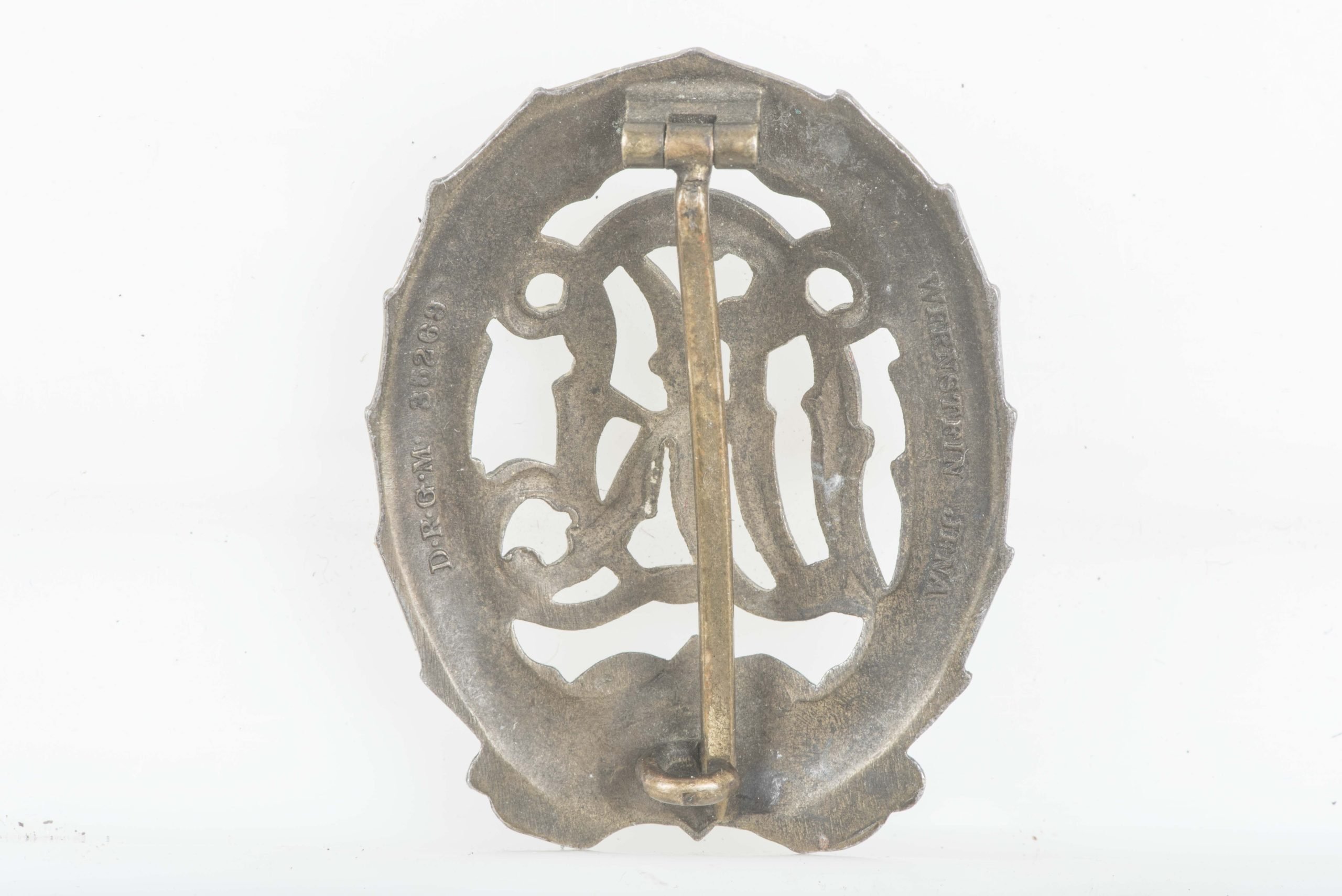 Bronze DRL sport badge by Wernstein, Jena — image 2