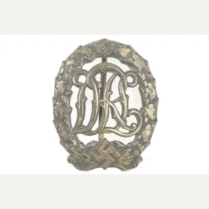 Bronze DRL sport badge by Wernstein, Jena