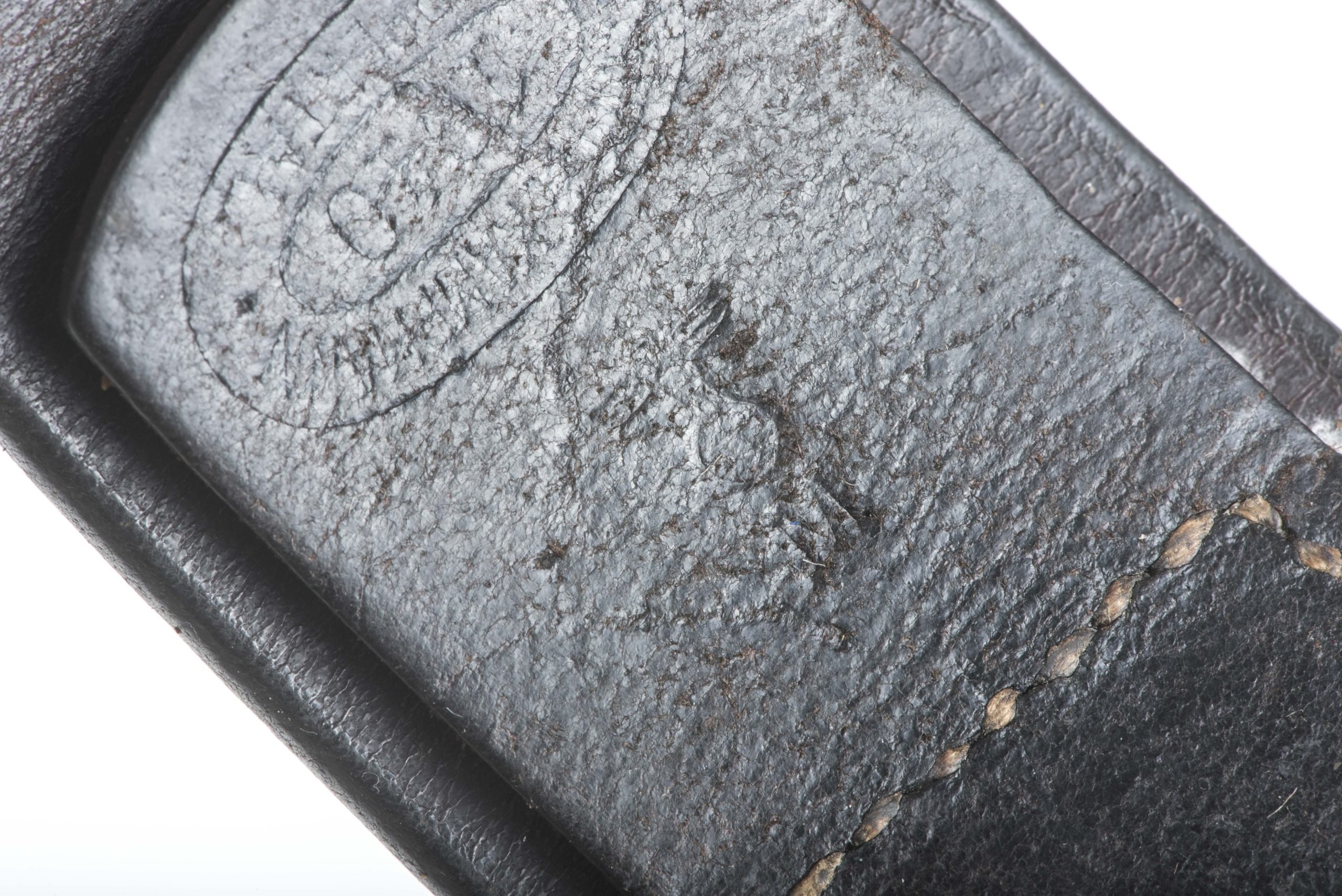 Rare Kriegsmarine equipment belt dated 1938, size 95 — image 6