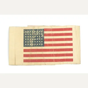 Rare original US 48 star flag armband 'Armband we wore …