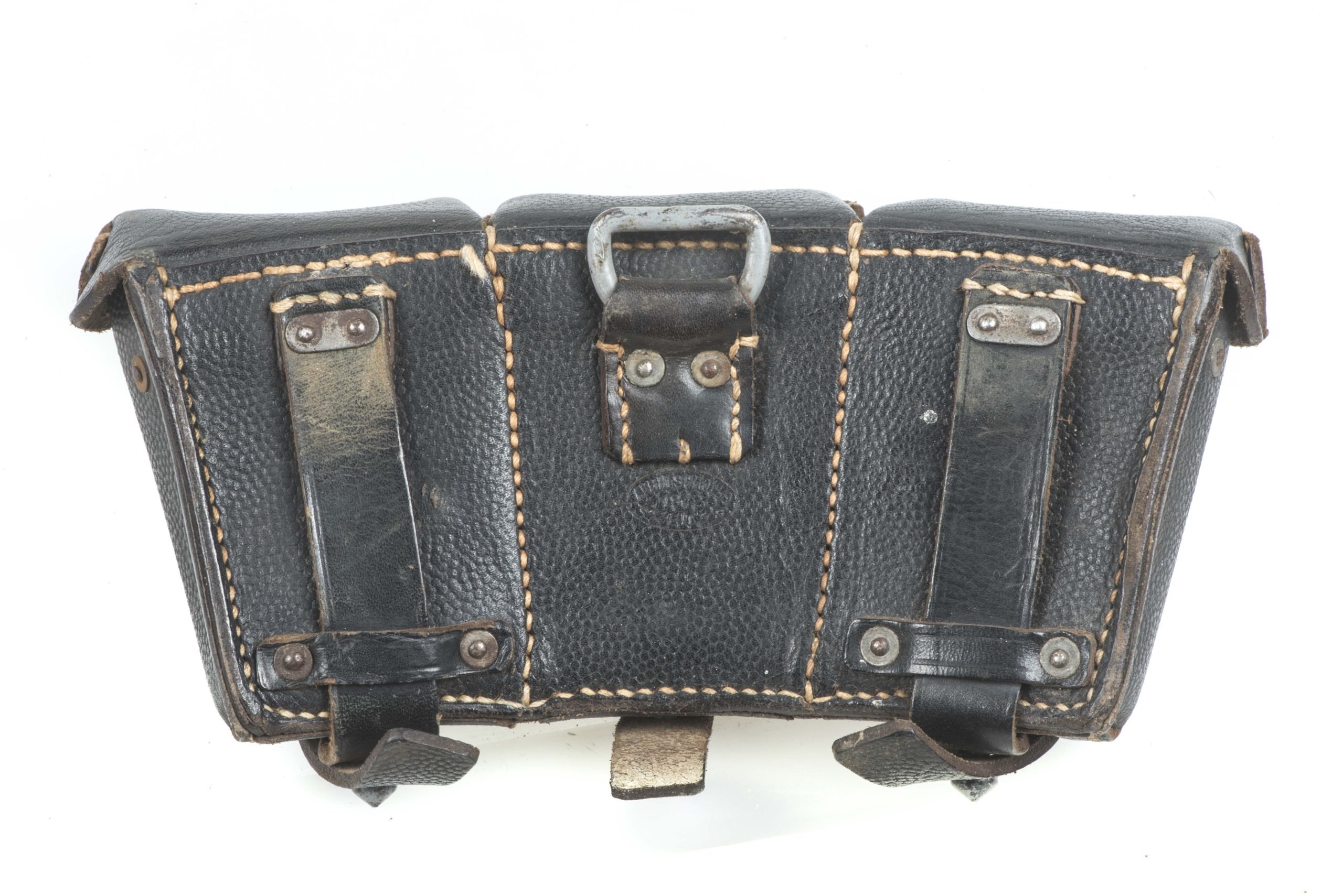 K98 ammunition pouch marked Albin Scholle, Zeitz 1942 — image 2