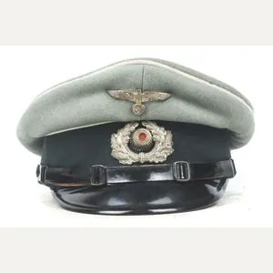 Heer EM/NCO infantry visor marked Geprüft Stab/ I.R. 52