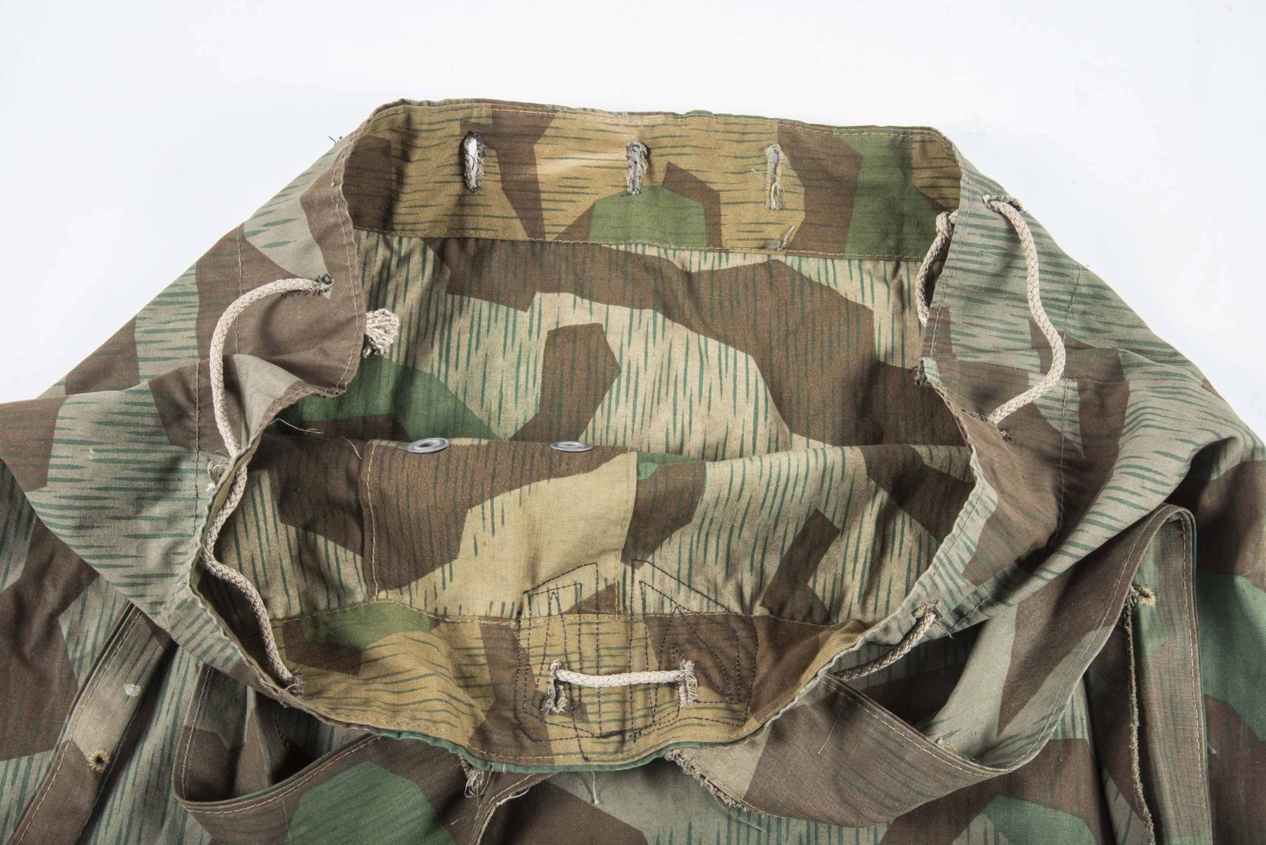 German POW rucksack made from Zeltbahn material — image 7