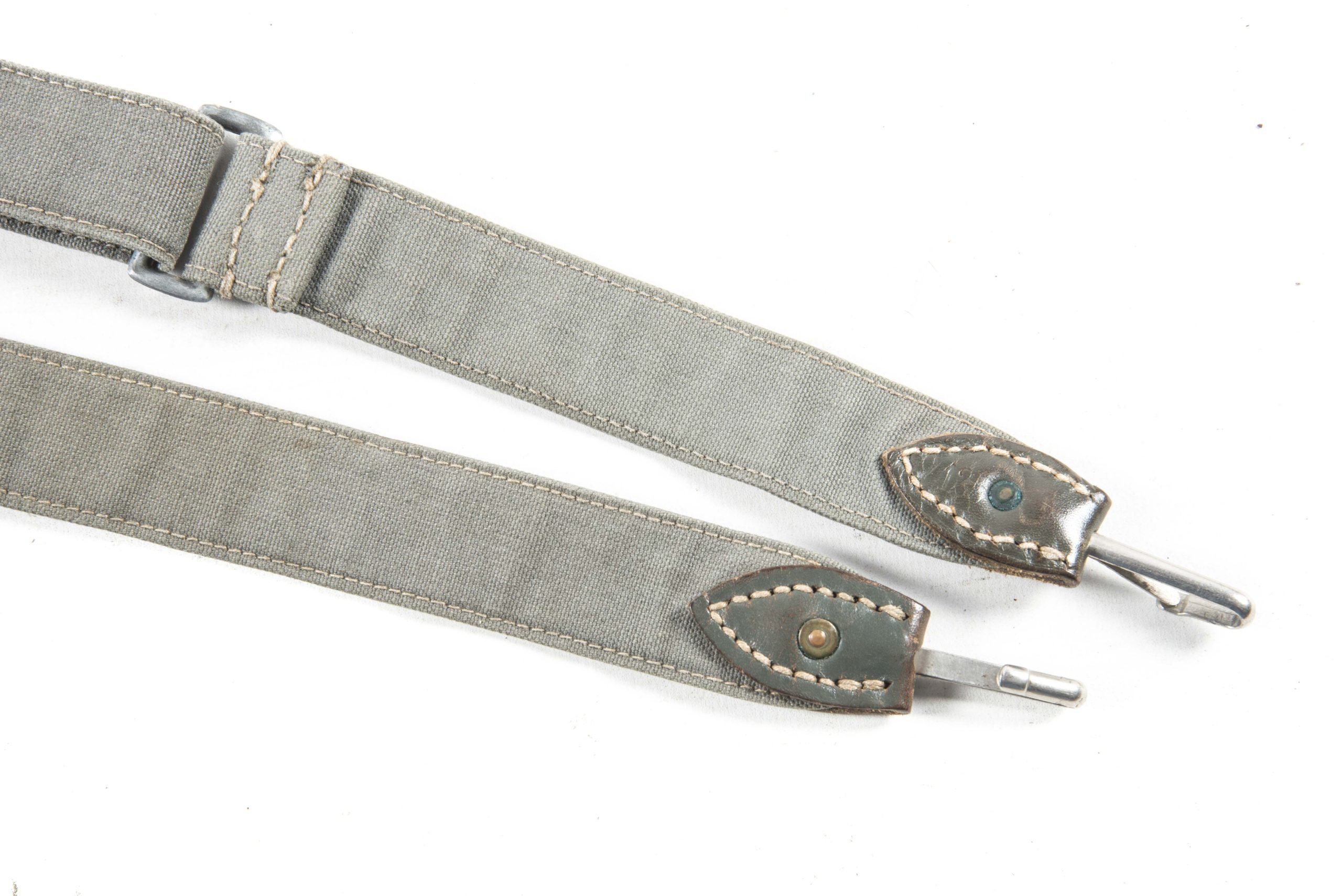 Early M31 breadbag strap dated 1936 with unit markings to 6. Batterie Artillerie Regiment 50 — image 5