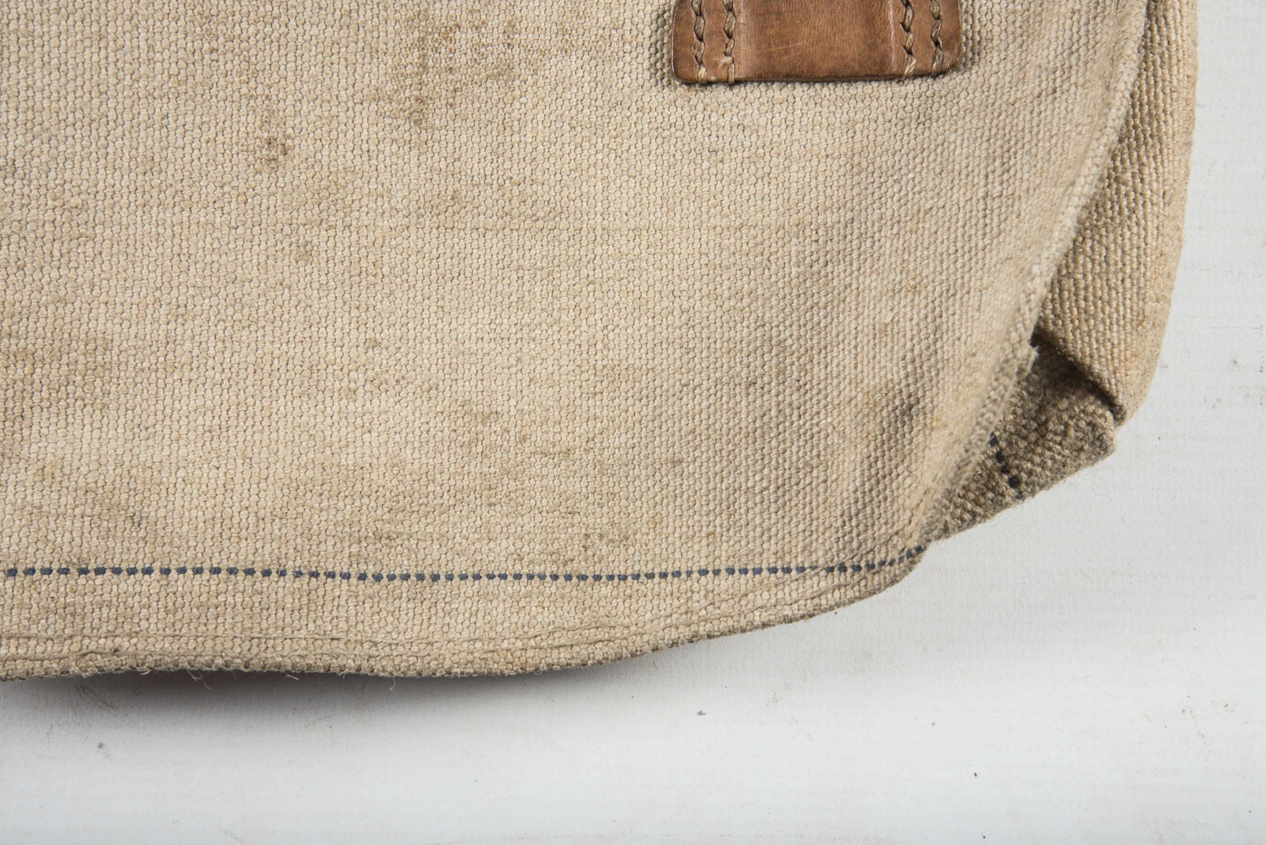 Unissued late war simplified M44 made from coarse blue lined canvas — image 4