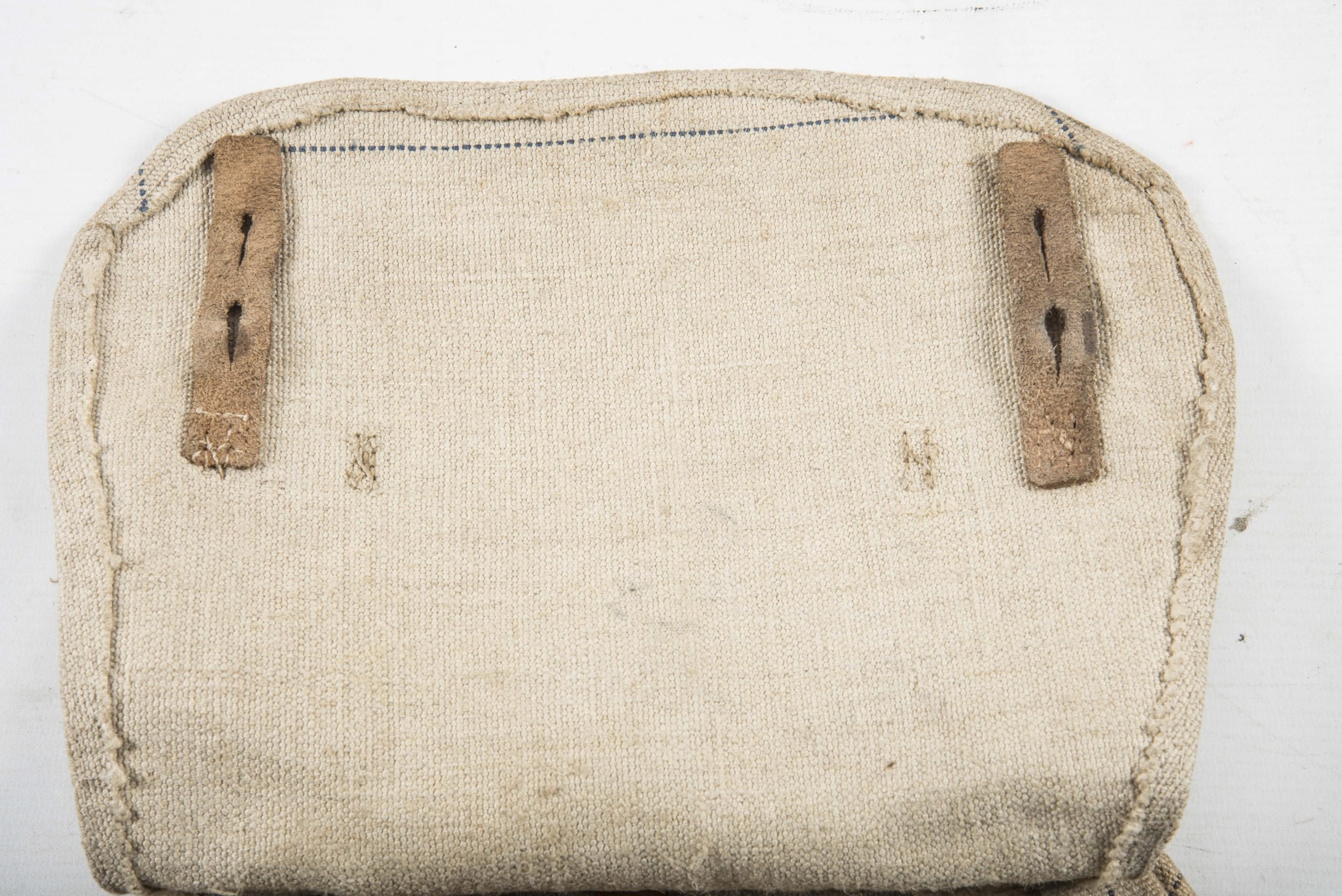 Unissued late war simplified M44 made from coarse blue lined canvas — image 6