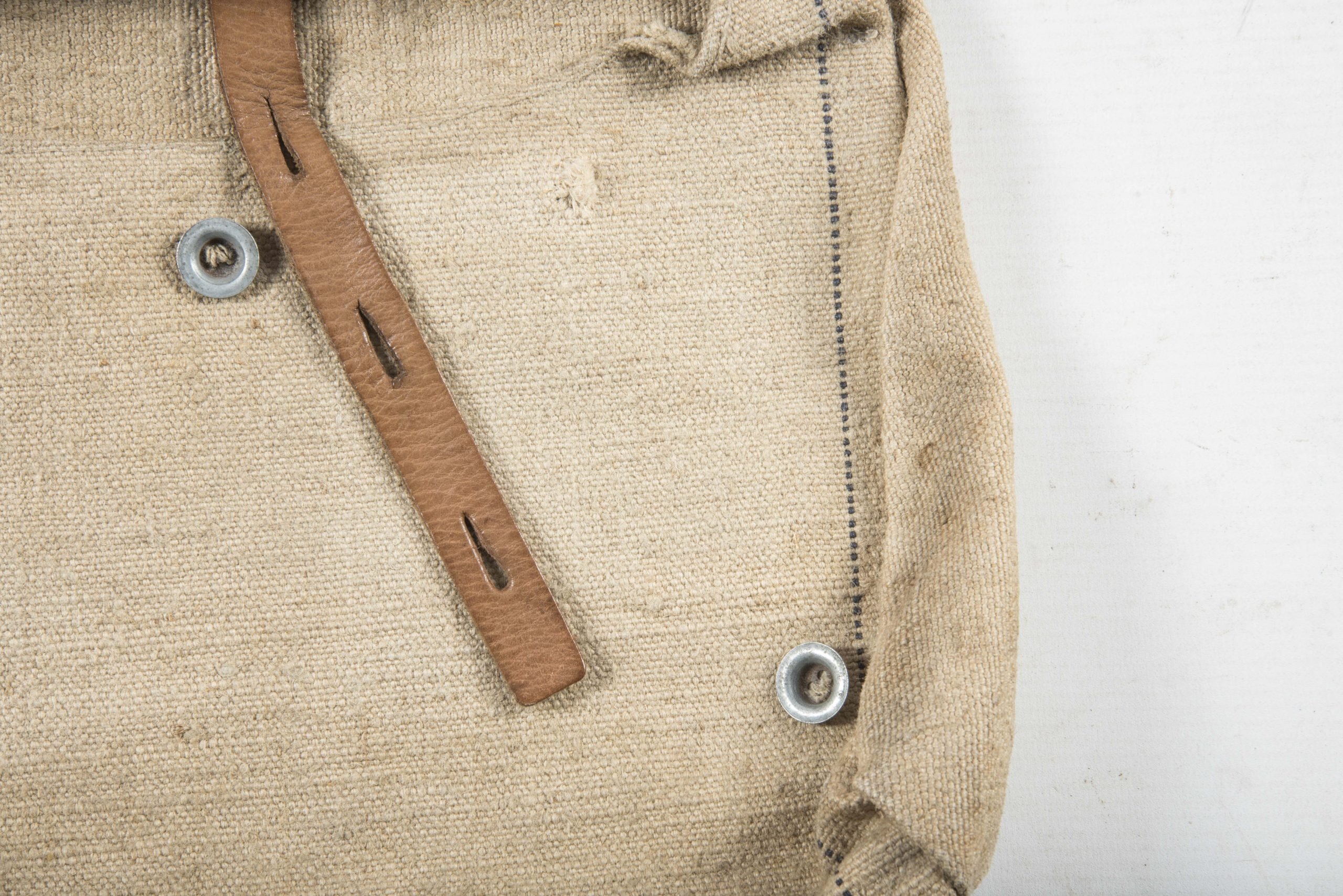 Unissued late war simplified M44 made from coarse blue lined canvas — image 7