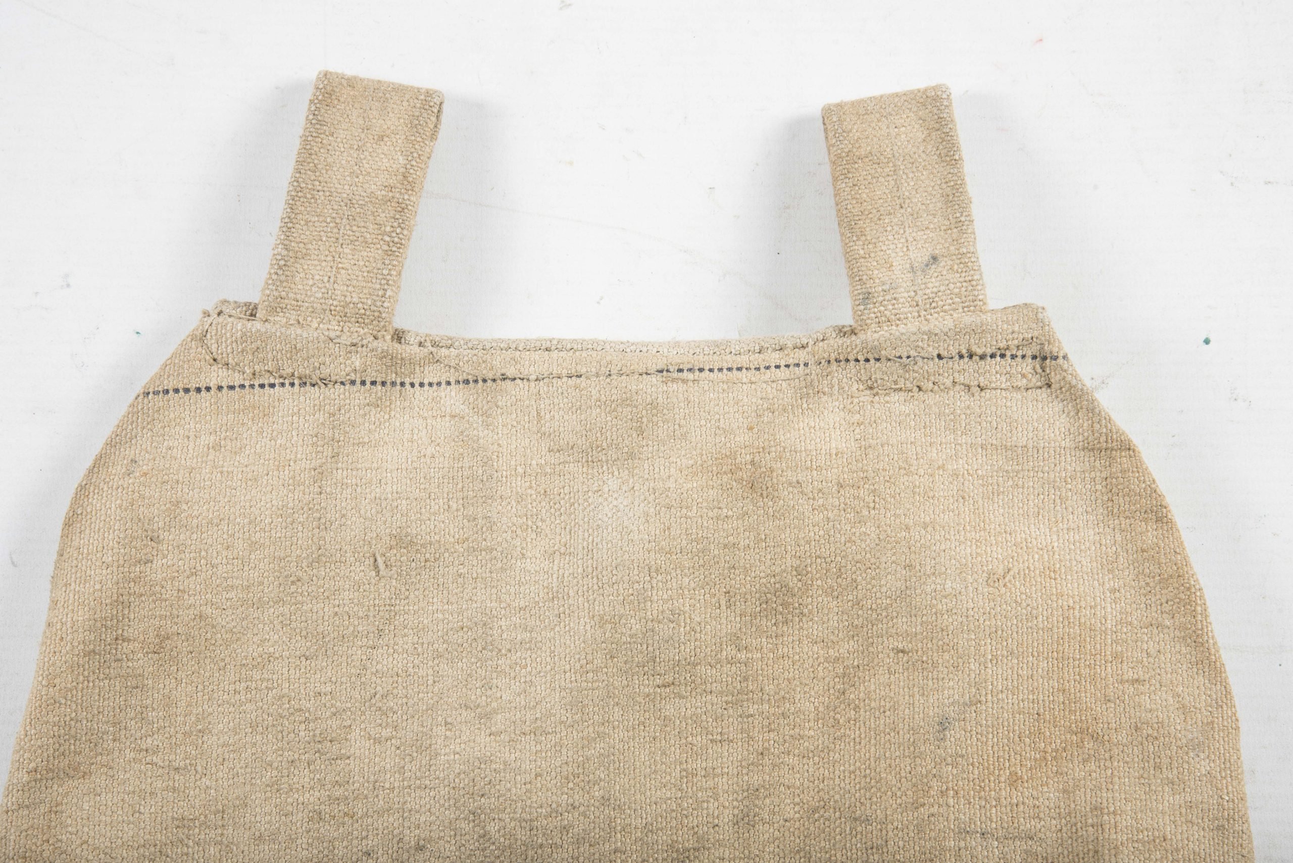 Unissued late war simplified M44 made from coarse blue lined canvas — image 9