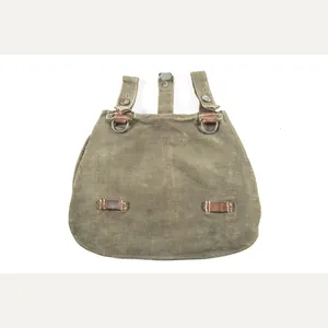 Late war M31 breadbag made in coarse captured canvas