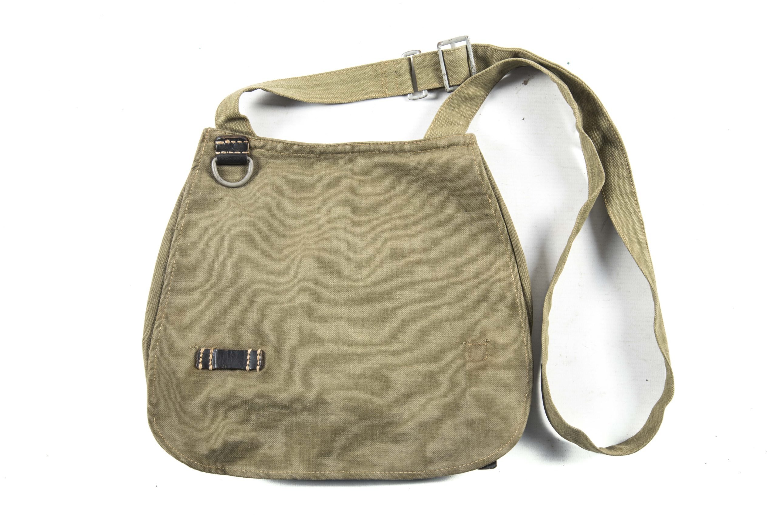 Late war simplified M44 breadbag marked RB-Nr. 0/0445/0078