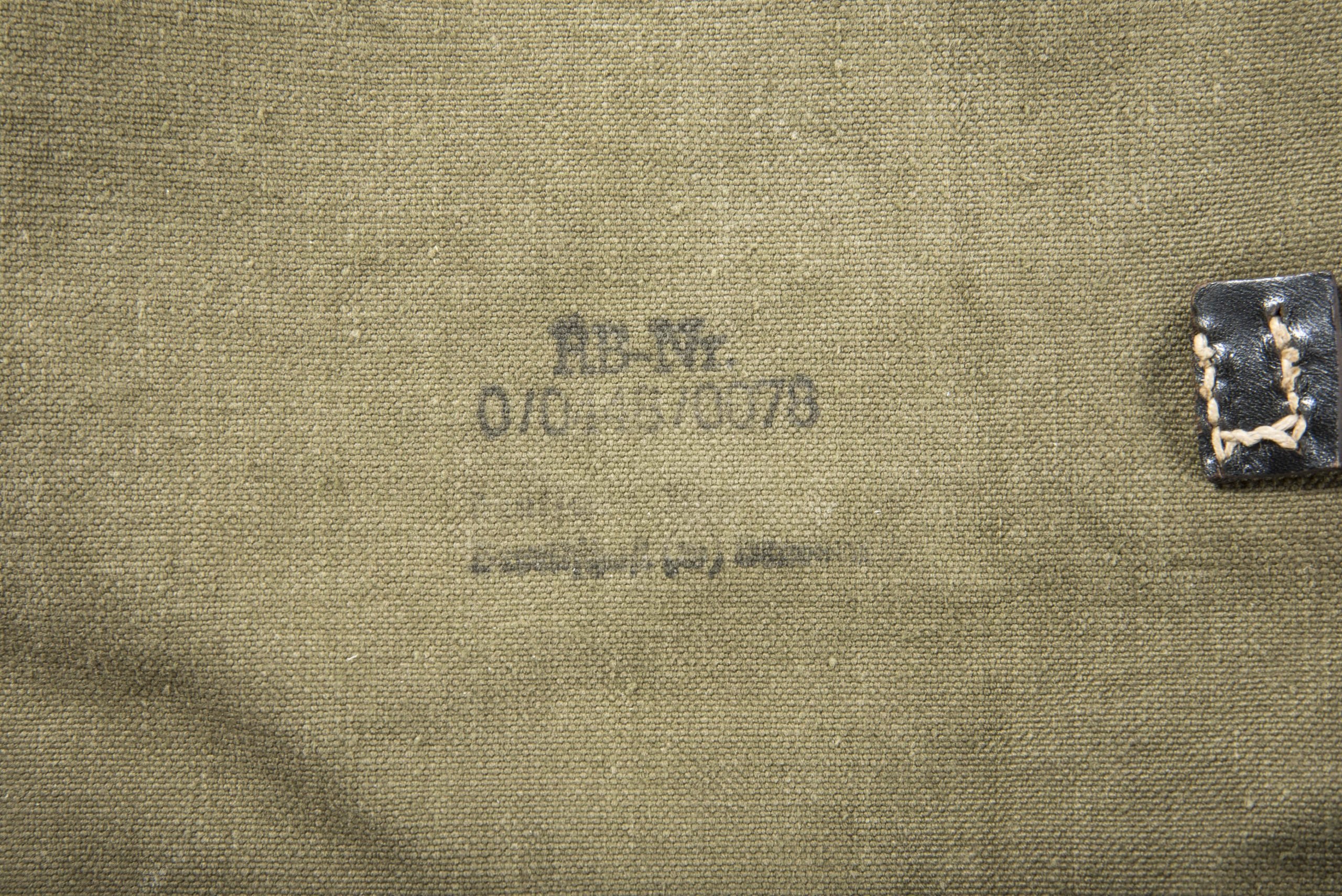 Late war simplified M44 breadbag marked RB-Nr. 0/0445/0078 — image 7