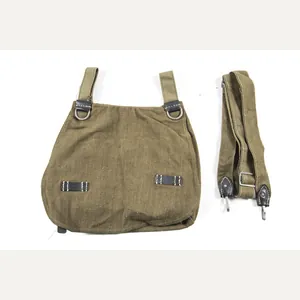 Unissued late war simplified M44 breadbag with matching strap