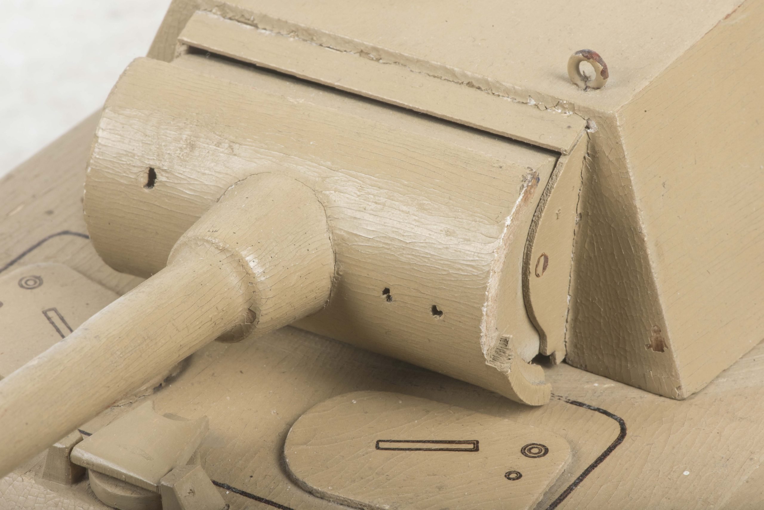 Rare Panzer school training and recognition wooden Sd. Kfz. 171 Panther Ausf. A model — image 10