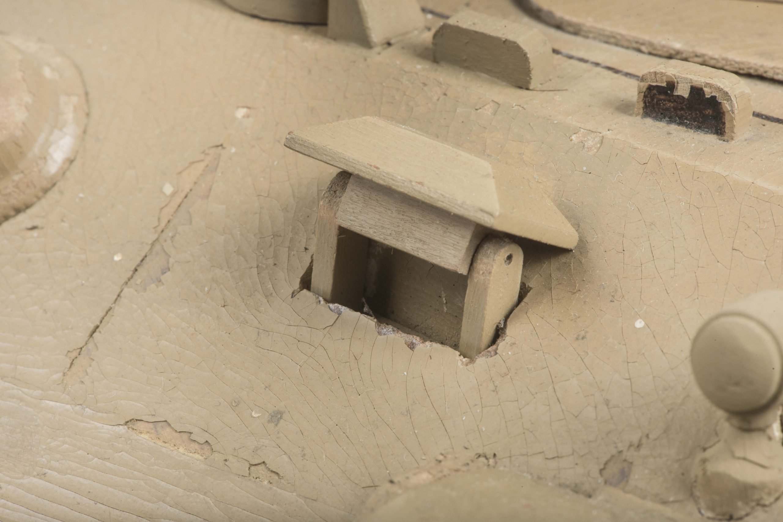 Rare Panzer school training and recognition wooden Sd. Kfz. 171 Panther Ausf. A model — image 12