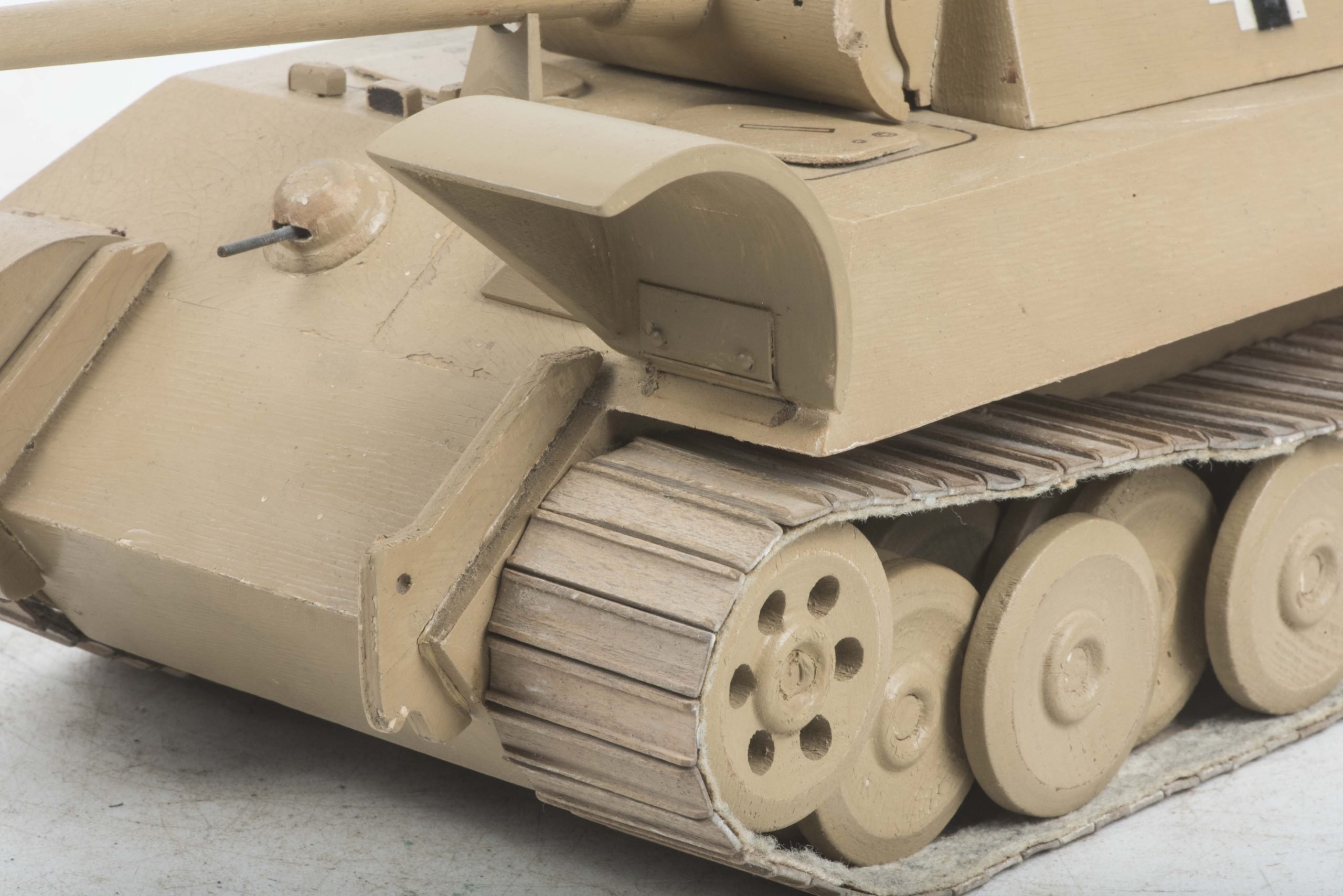 Rare Panzer school training and recognition wooden Sd. Kfz. 171 Panther Ausf. A model — image 16