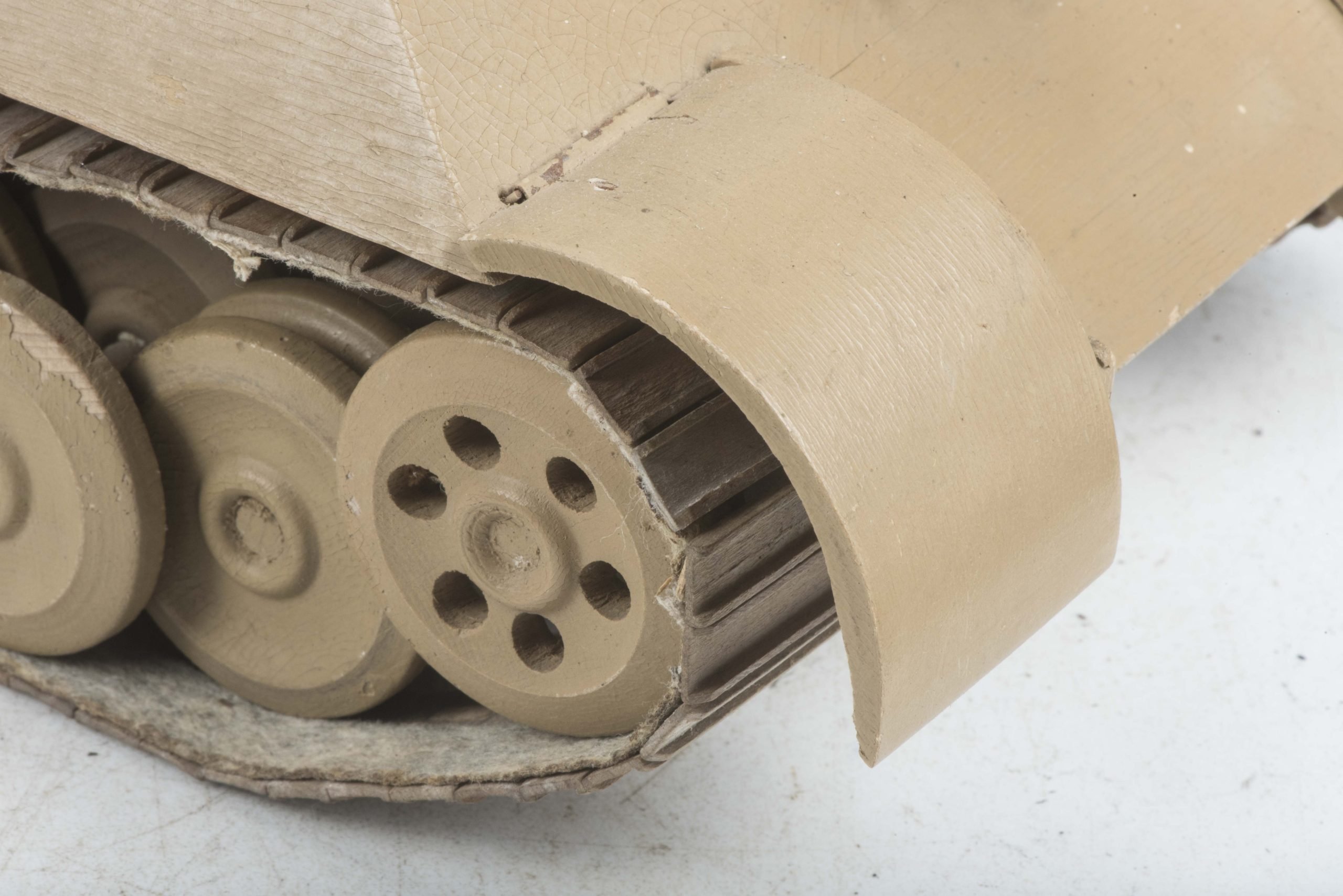 Rare Panzer school training and recognition wooden Sd. Kfz. 171 Panther Ausf. A model — image 17