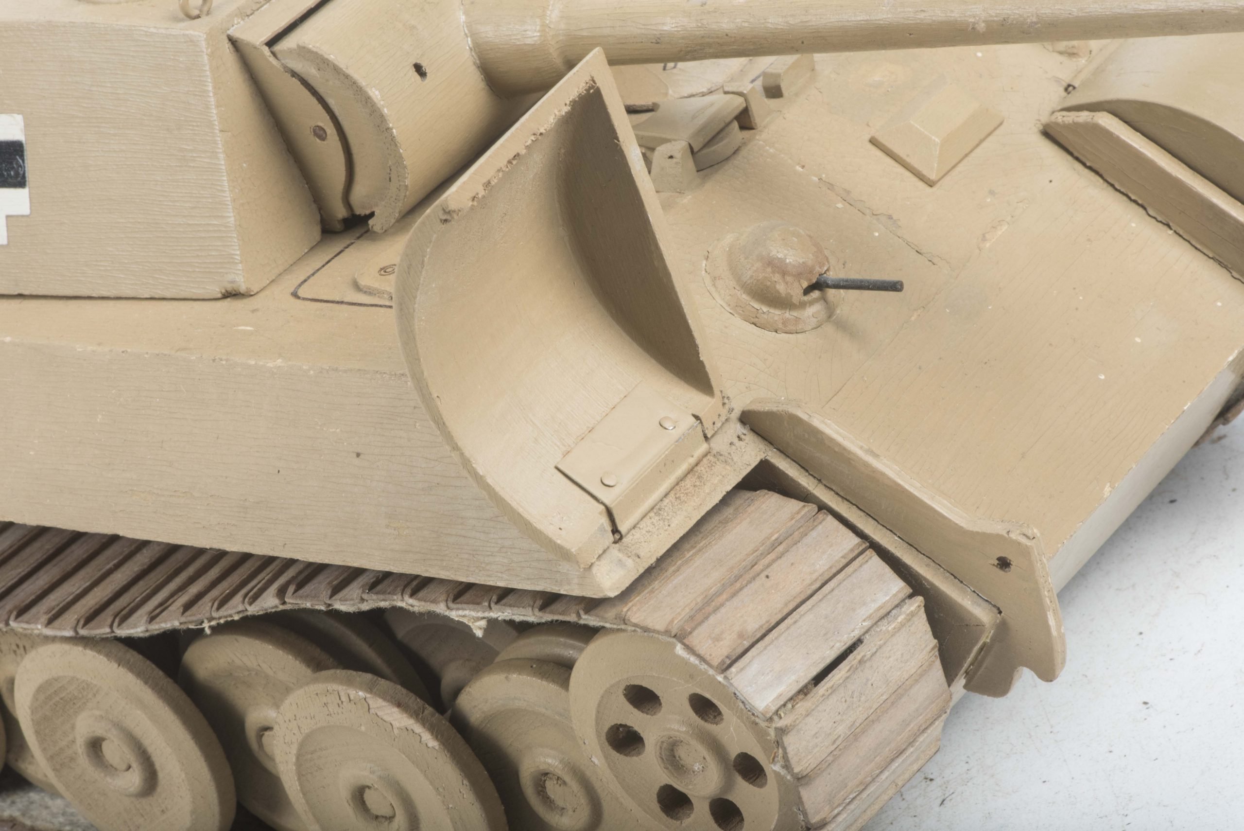 Rare Panzer school training and recognition wooden Sd. Kfz. 171 Panther Ausf. A model — image 18