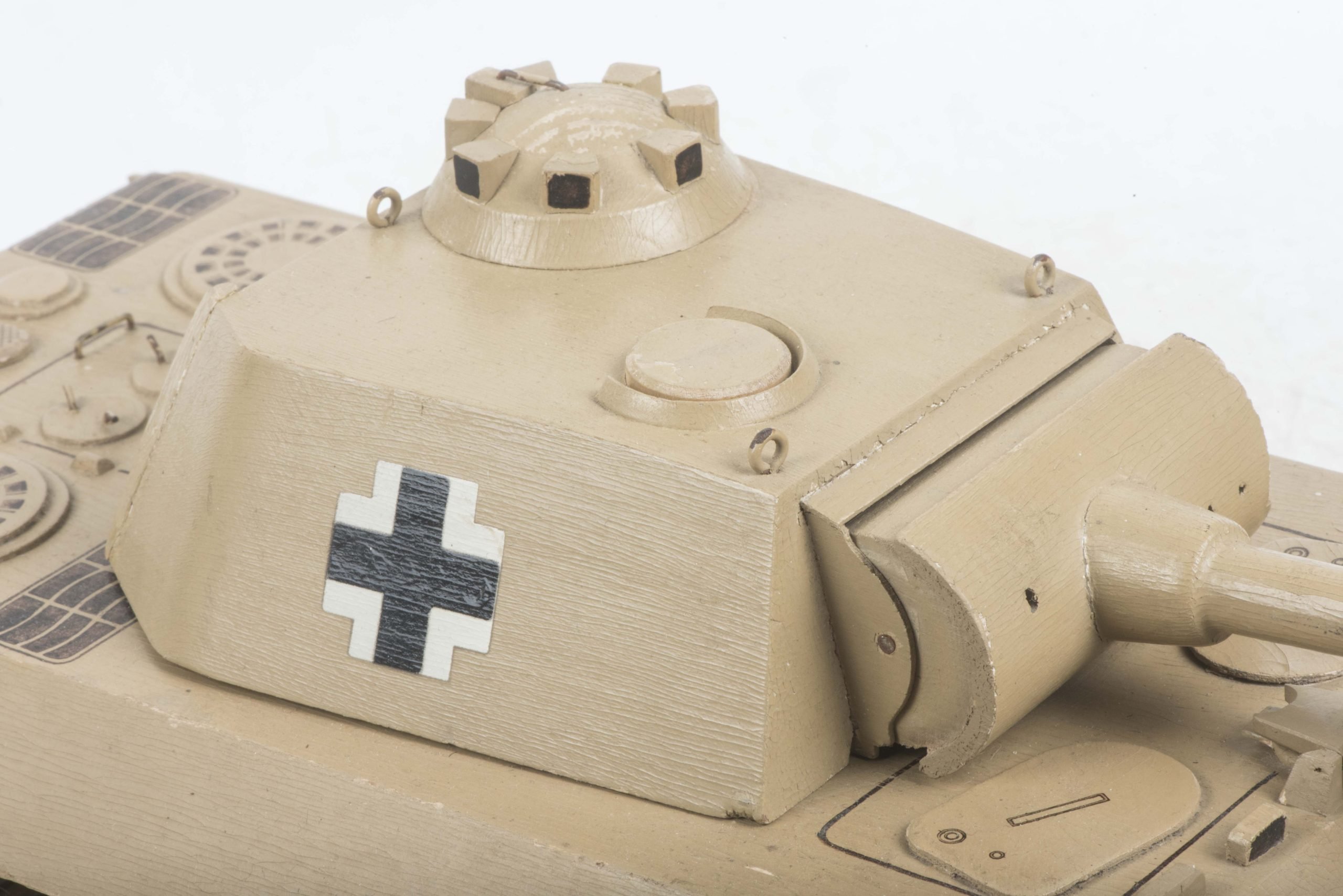 Rare Panzer school training and recognition wooden Sd. Kfz. 171 Panther Ausf. A model — image 20