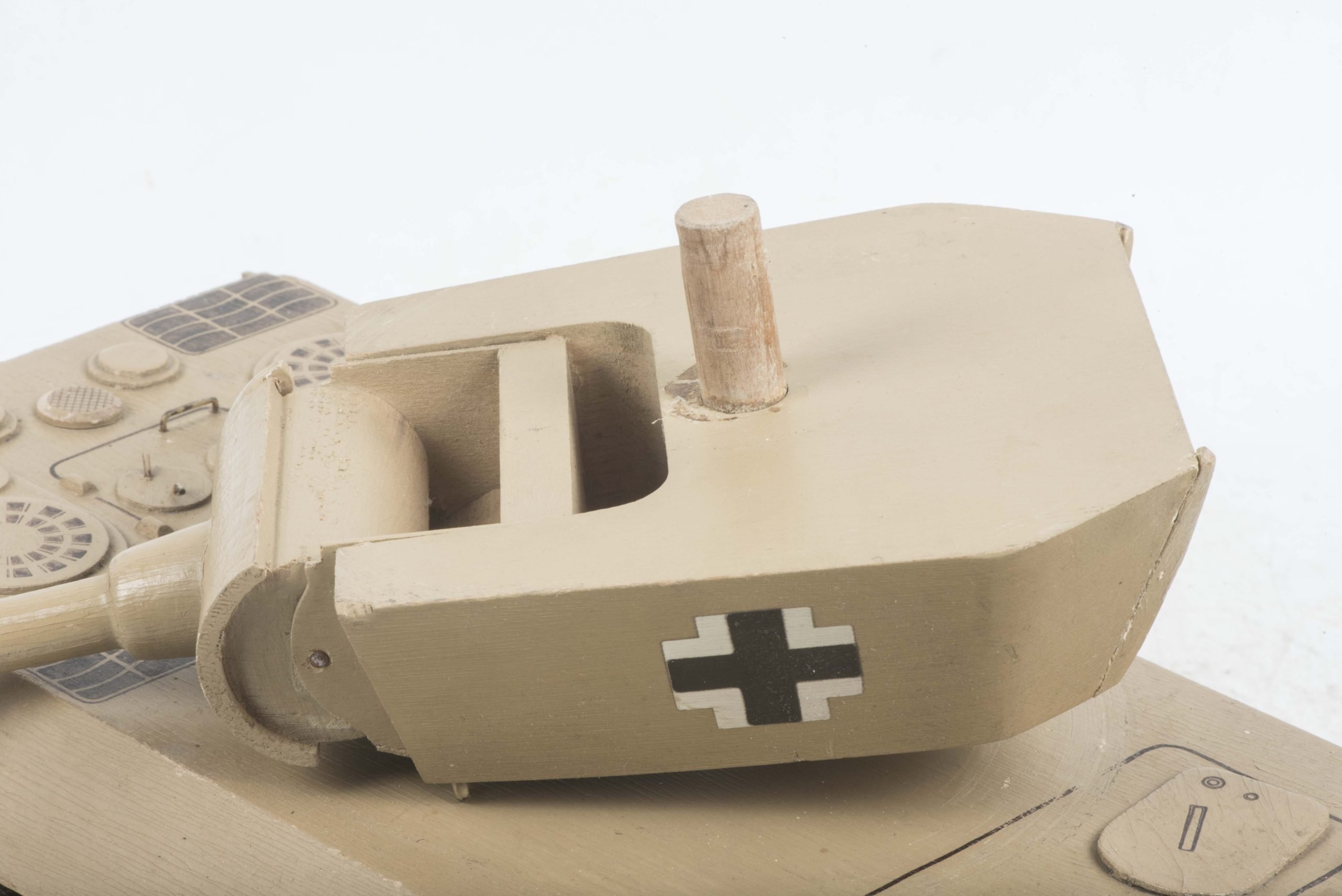 Rare Panzer school training and recognition wooden Sd. Kfz. 171 Panther Ausf. A model — image 22