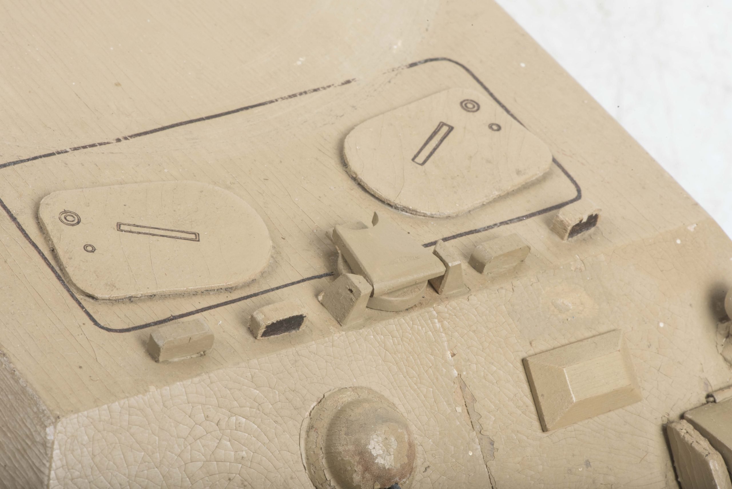 Rare Panzer school training and recognition wooden Sd. Kfz. 171 Panther Ausf. A model — image 23