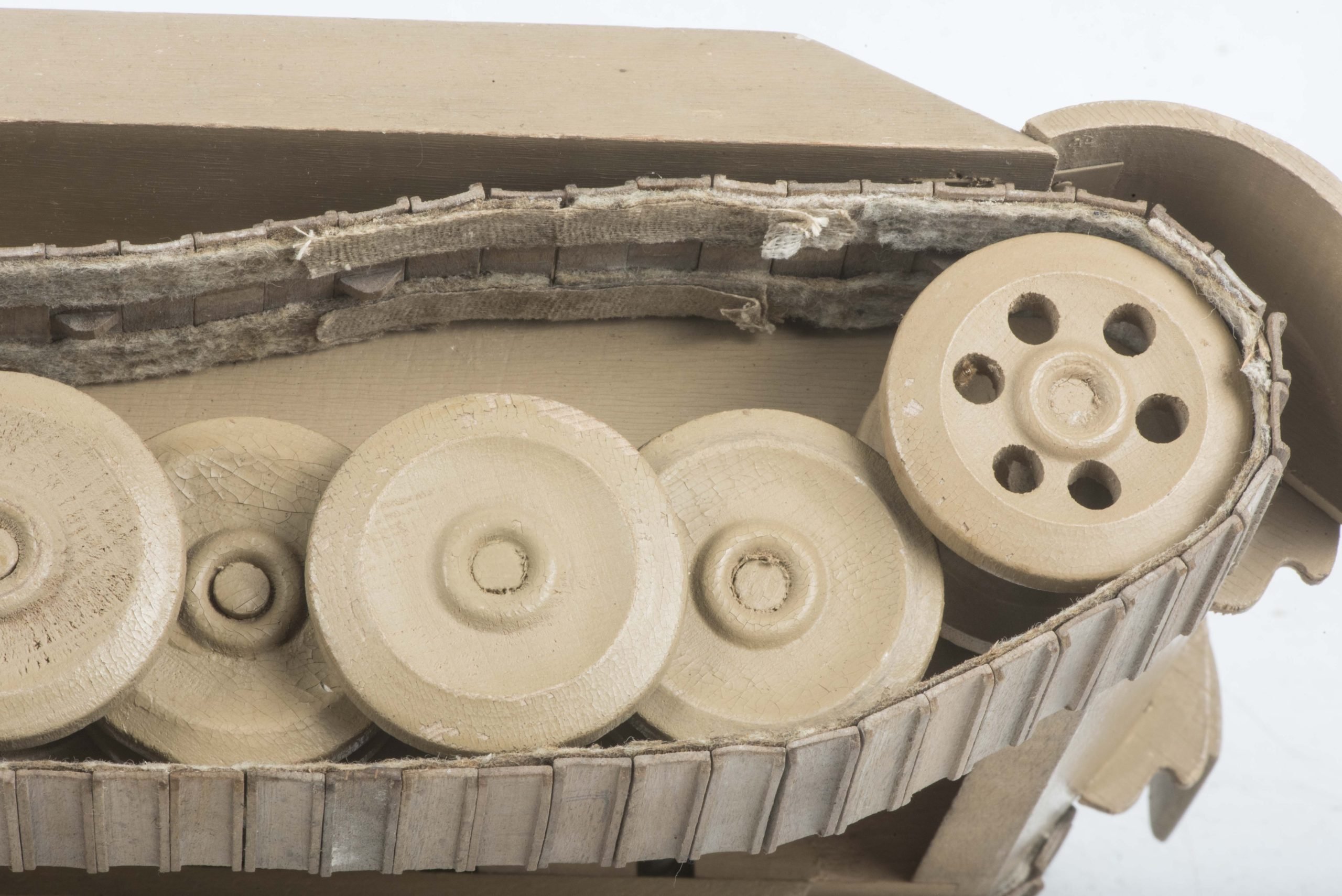 Rare Panzer school training and recognition wooden Sd. Kfz. 171 Panther Ausf. A model — image 25