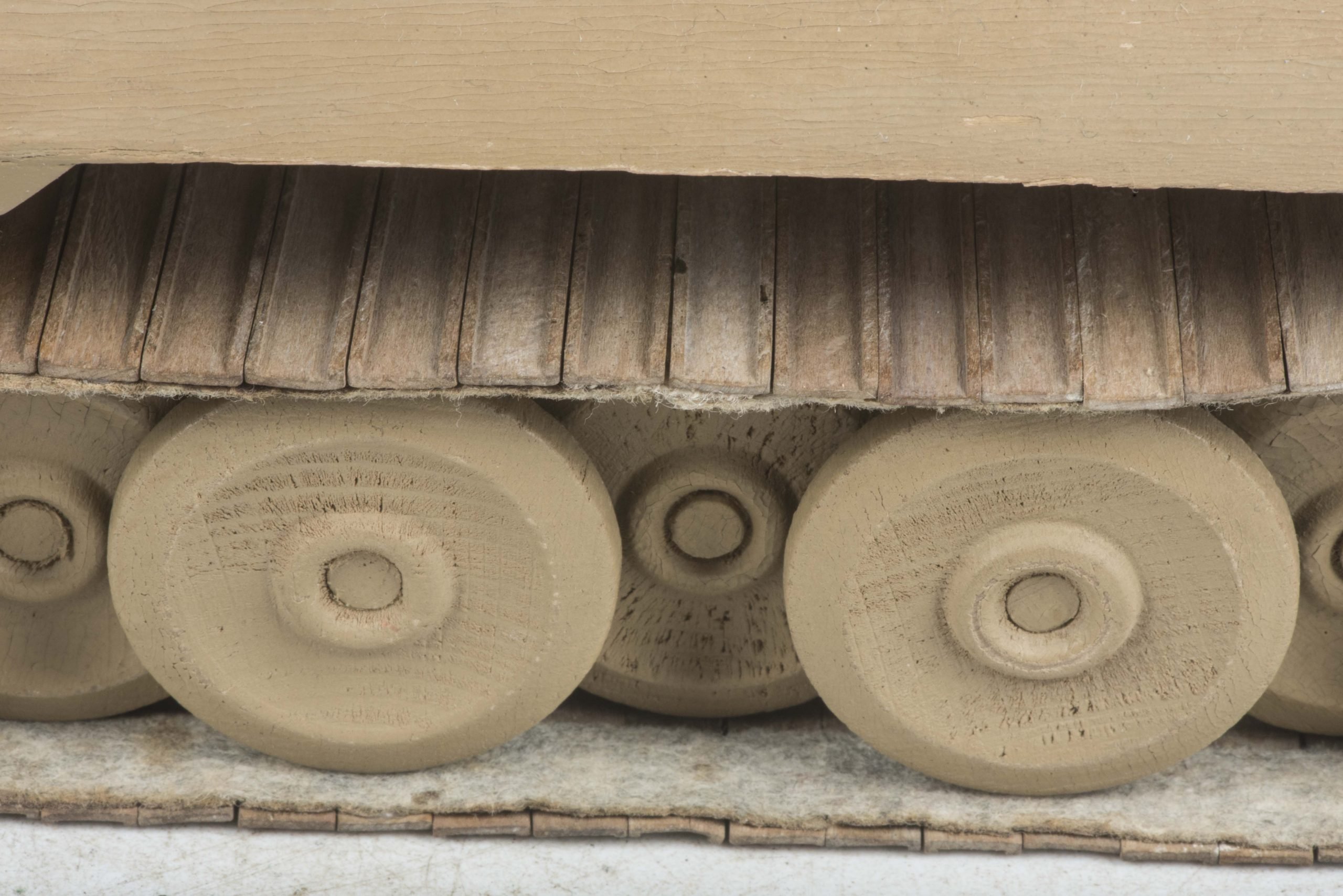 Rare Panzer school training and recognition wooden Sd. Kfz. 171 Panther Ausf. A model — image 27