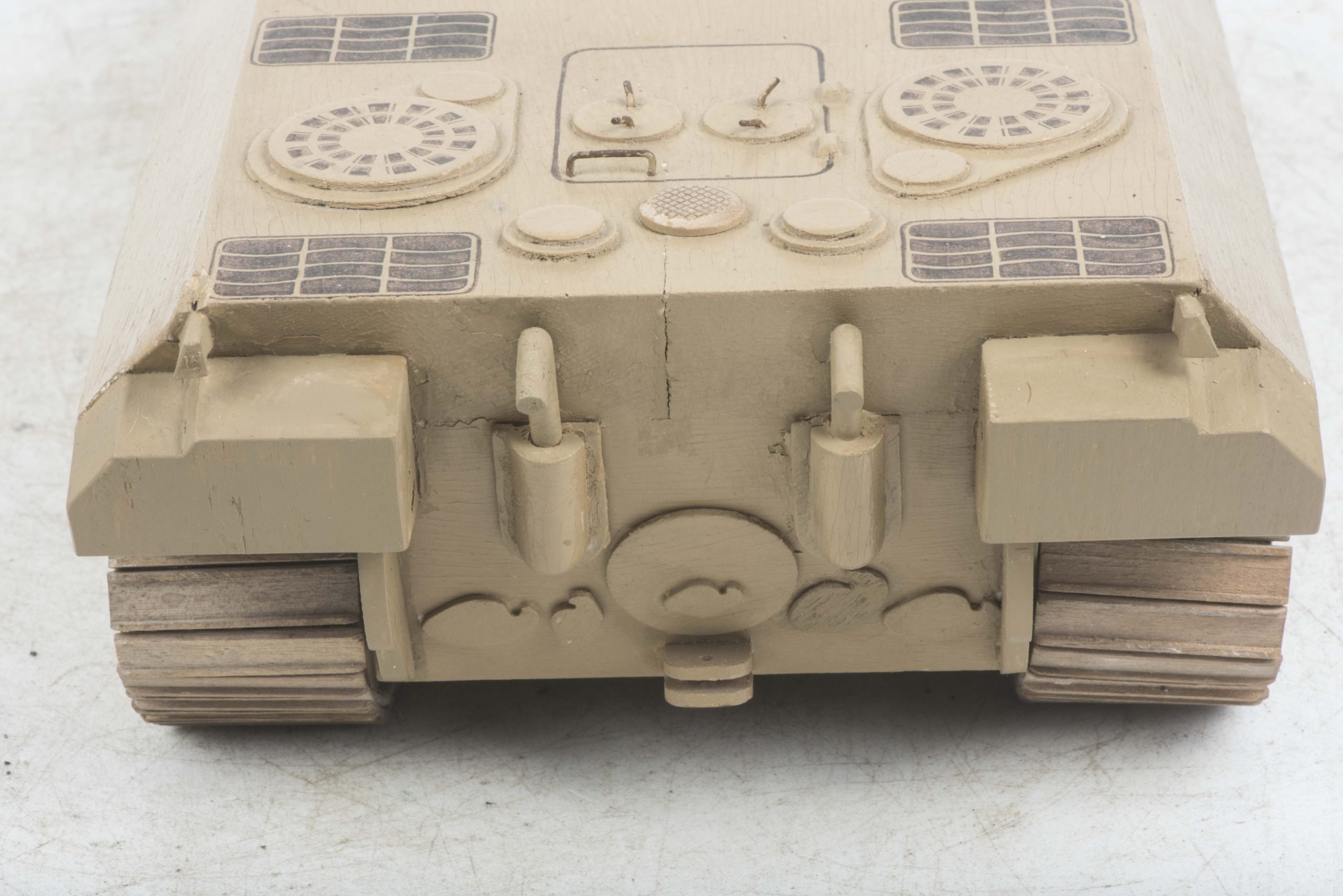 Rare Panzer school training and recognition wooden Sd. Kfz. 171 Panther Ausf. A model — image 31