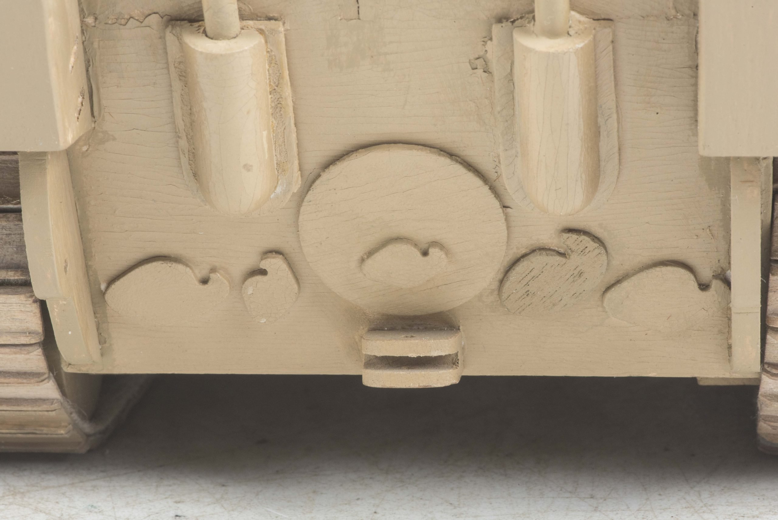 Rare Panzer school training and recognition wooden Sd. Kfz. 171 Panther Ausf. A model — image 32