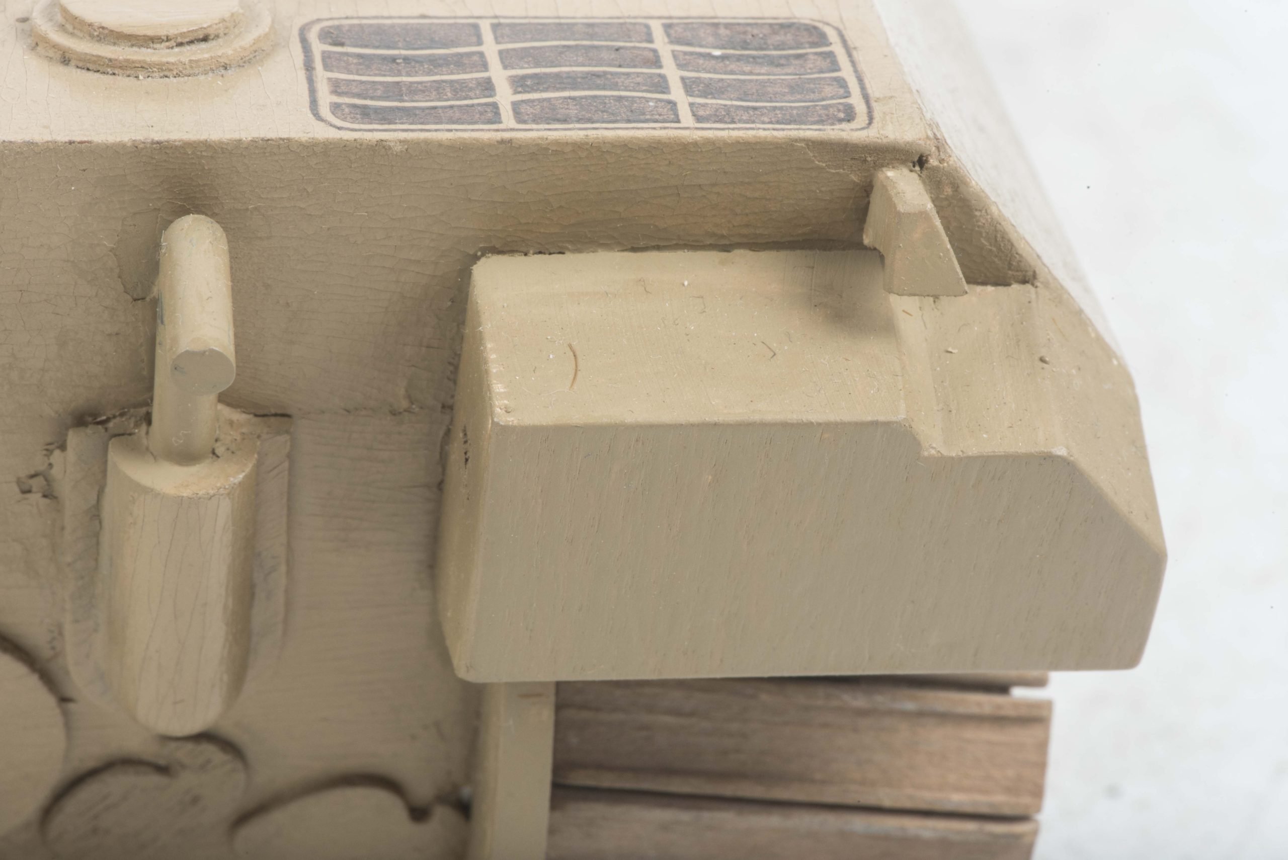 Rare Panzer school training and recognition wooden Sd. Kfz. 171 Panther Ausf. A model — image 35