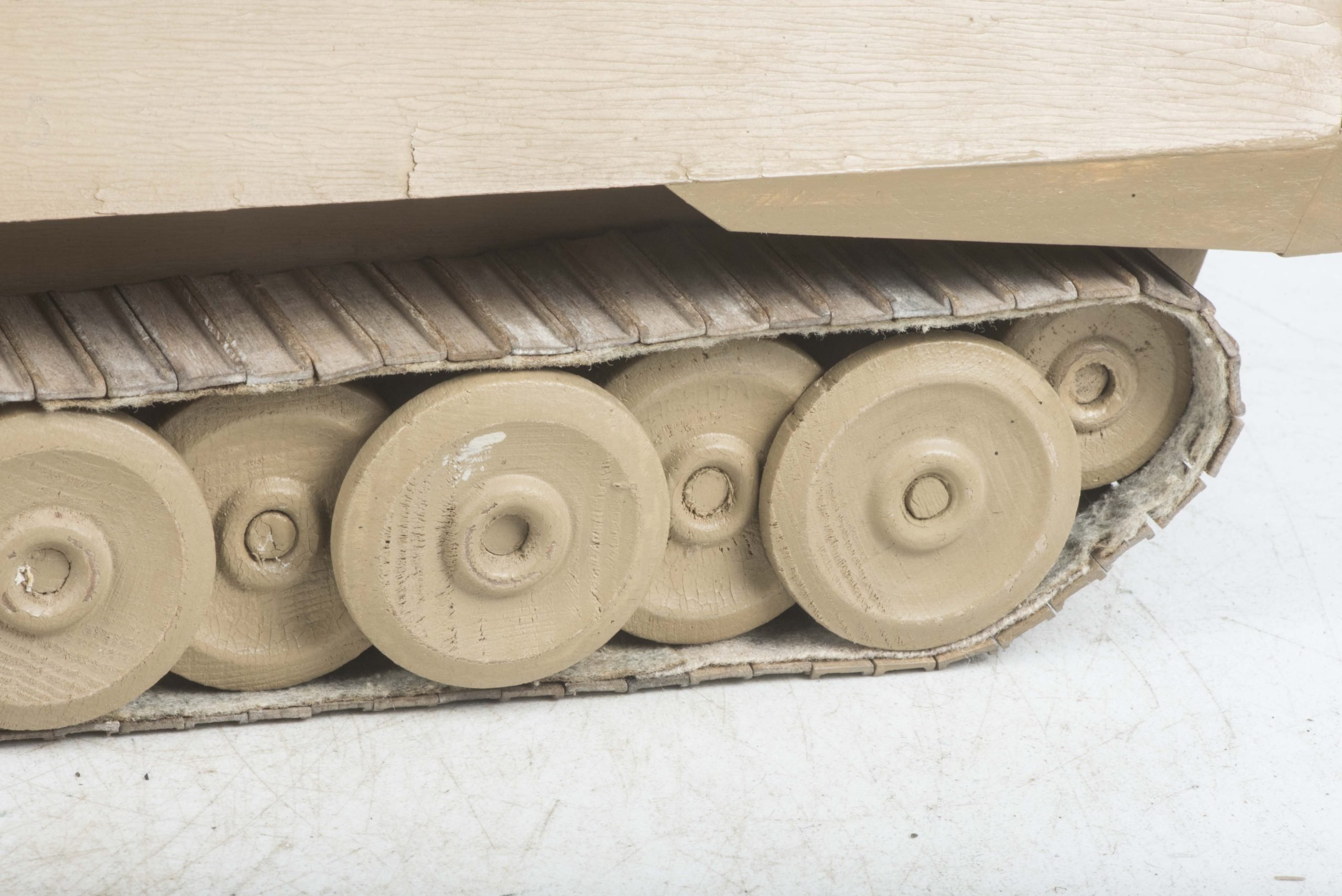 Rare Panzer school training and recognition wooden Sd. Kfz. 171 Panther Ausf. A model — image 37