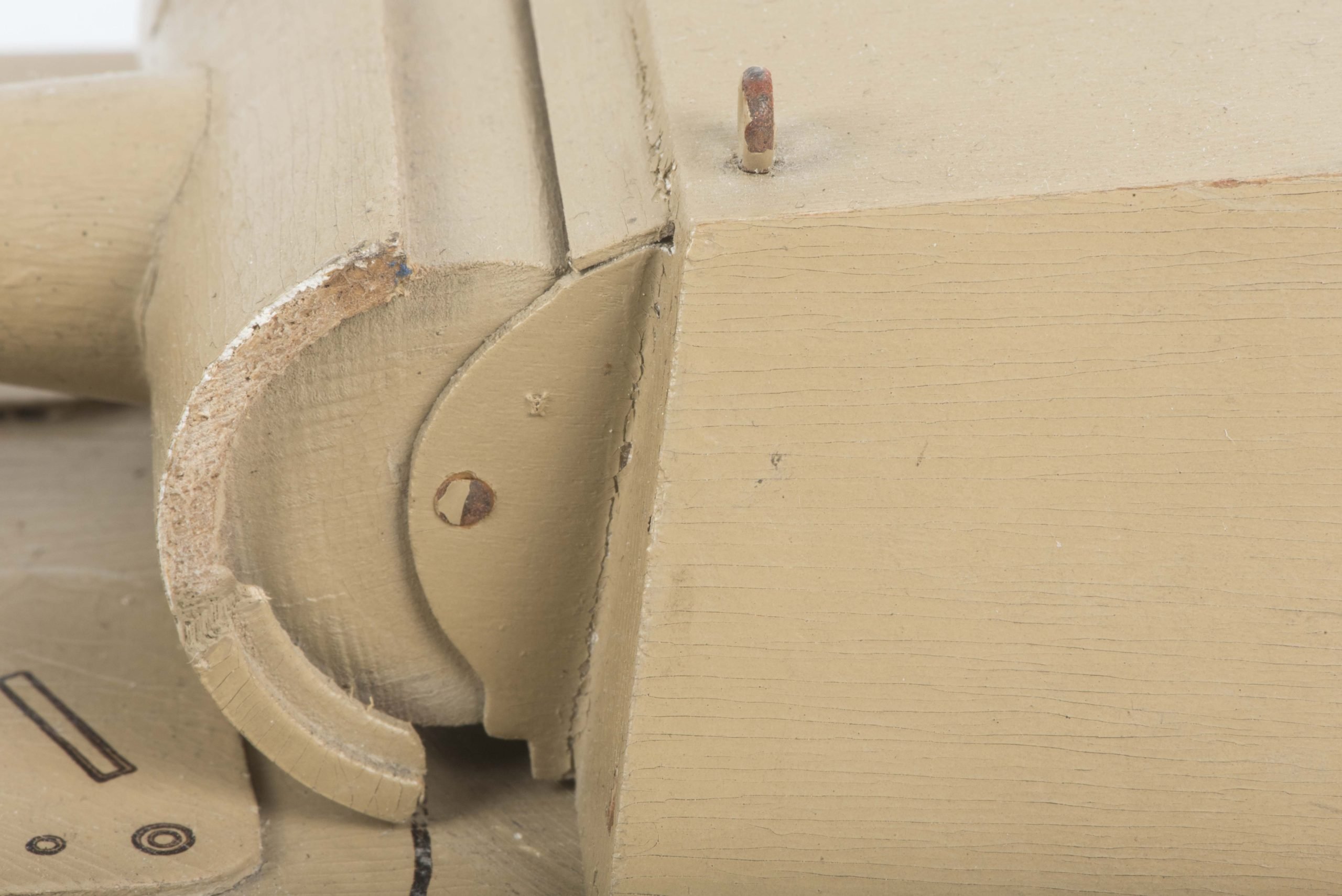 Rare Panzer school training and recognition wooden Sd. Kfz. 171 Panther Ausf. A model — image 38