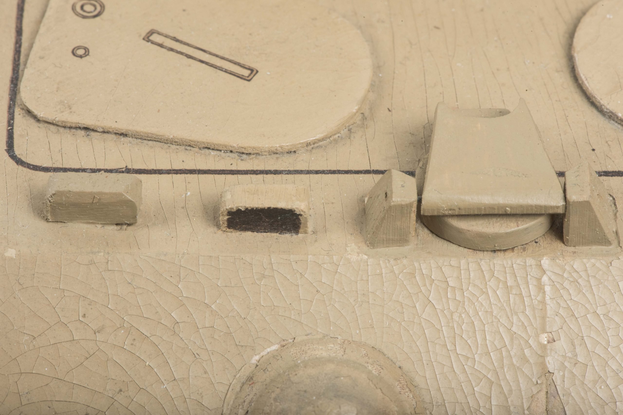 Rare Panzer school training and recognition wooden Sd. Kfz. 171 Panther Ausf. A model — image 43