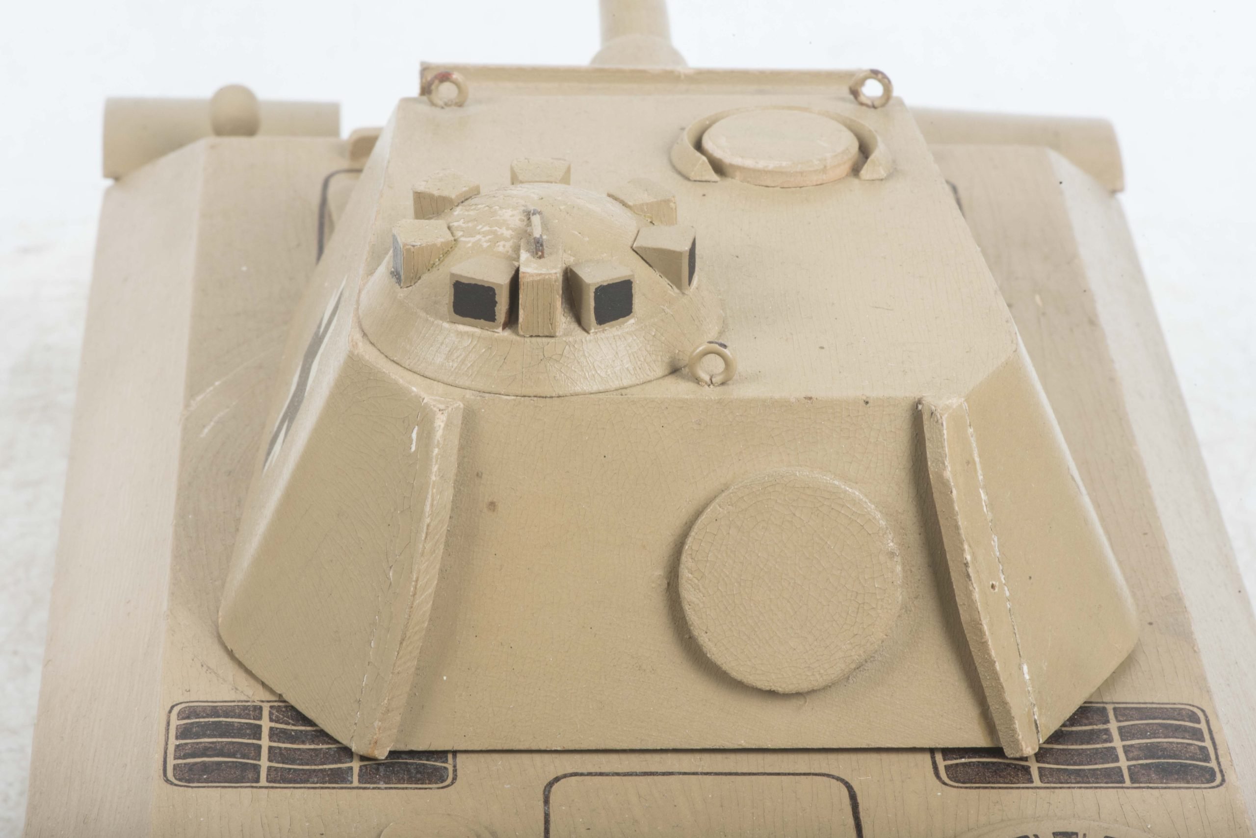 Rare Panzer school training and recognition wooden Sd. Kfz. 171 Panther Ausf. A model — image 7