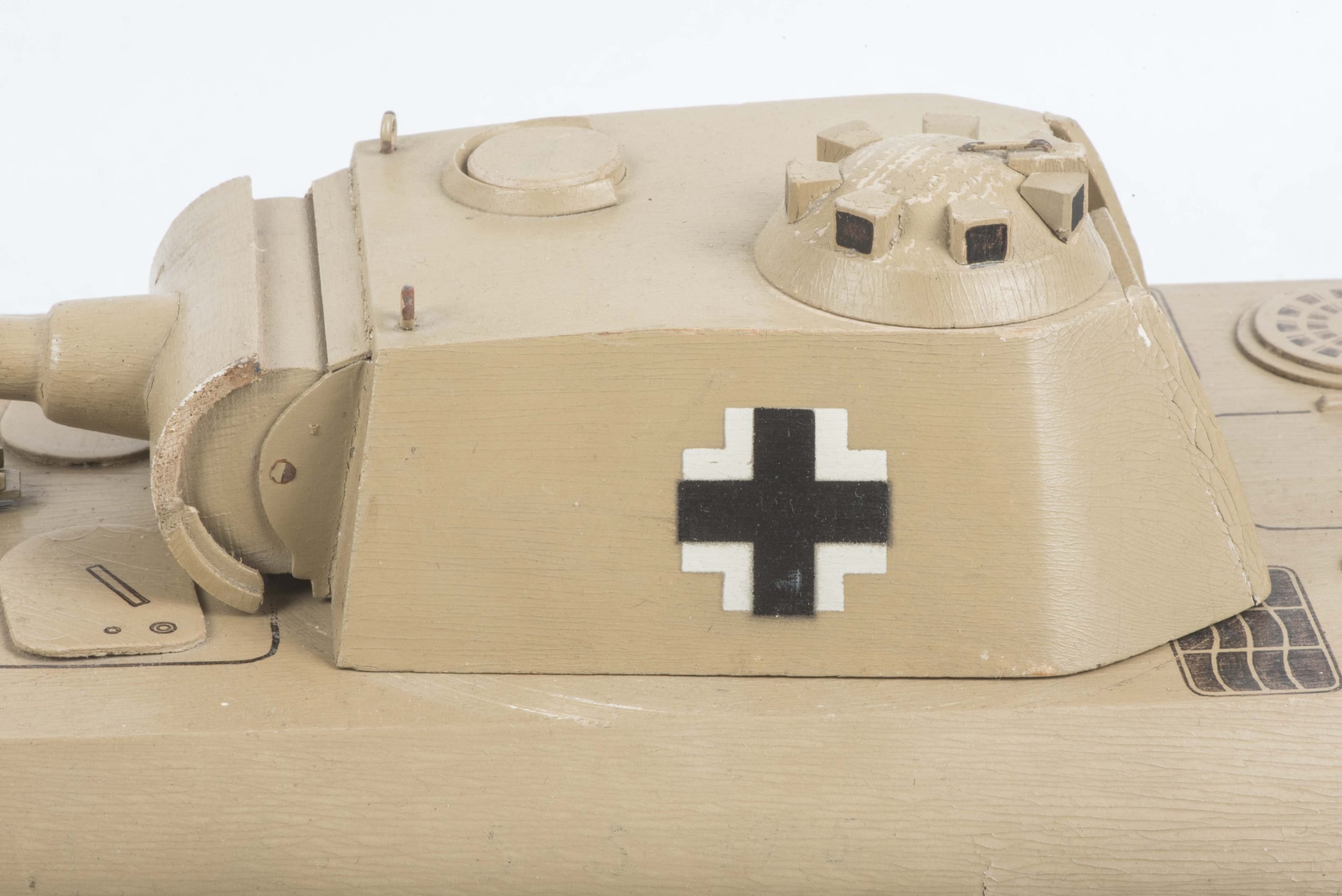 Rare Panzer school training and recognition wooden Sd. Kfz. 171 Panther Ausf. A model — image 9