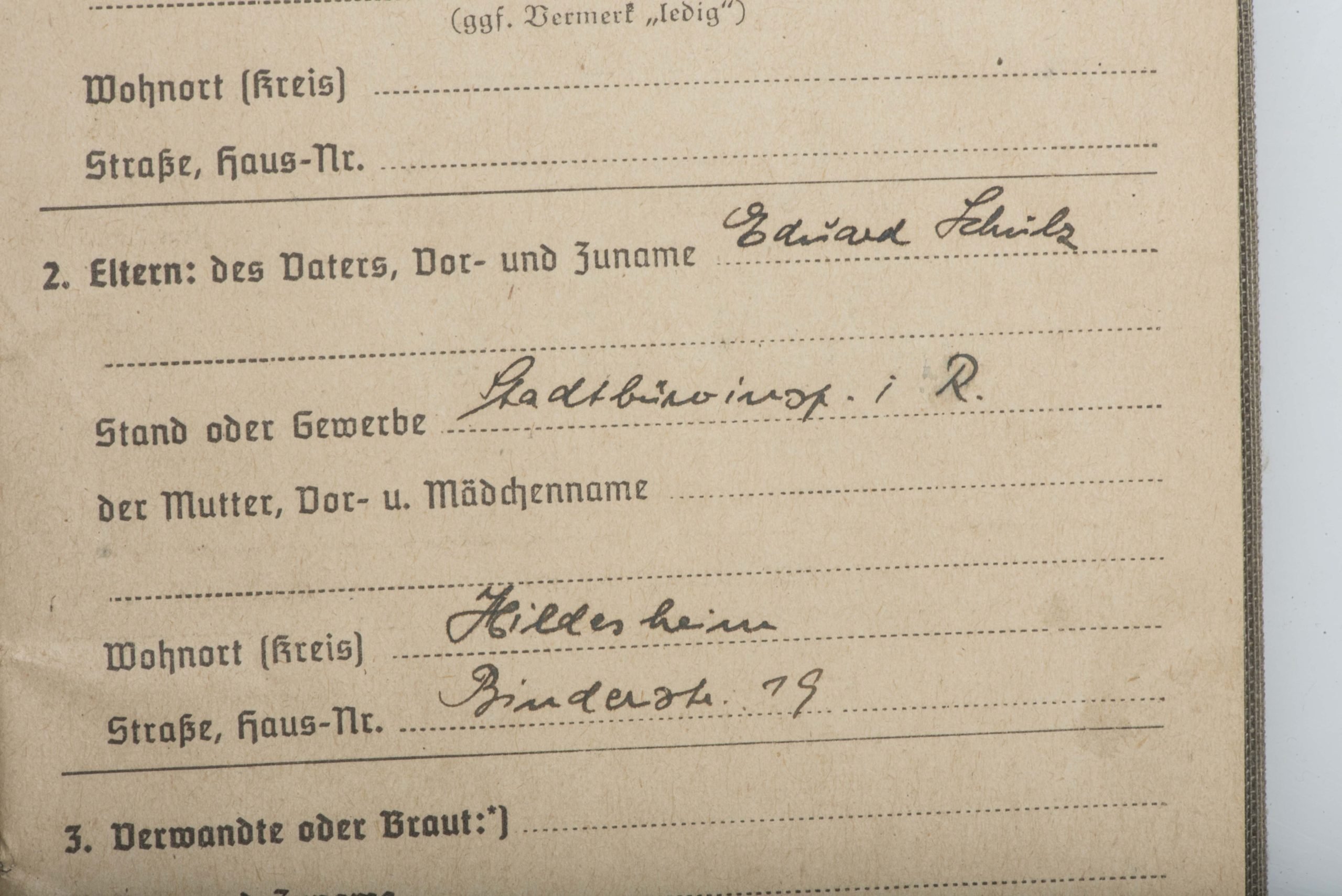 Waffen-SS Soldbuch SS-Unterscharführer Gerhard Schmitz, Panzergrenadier Regiment 2 LSSAH — image 13