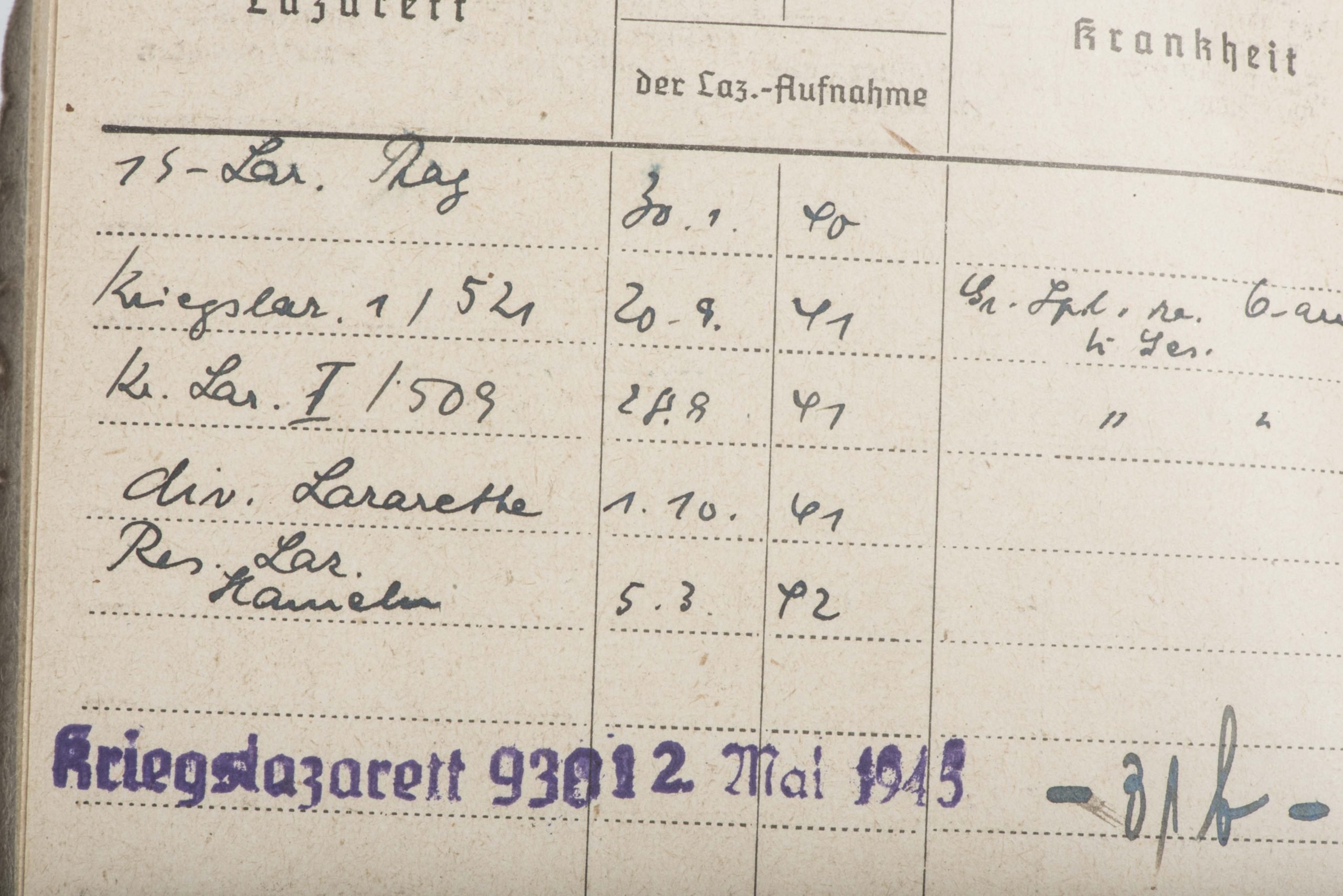 Waffen-SS Soldbuch SS-Unterscharführer Gerhard Schmitz, Panzergrenadier Regiment 2 LSSAH — image 27